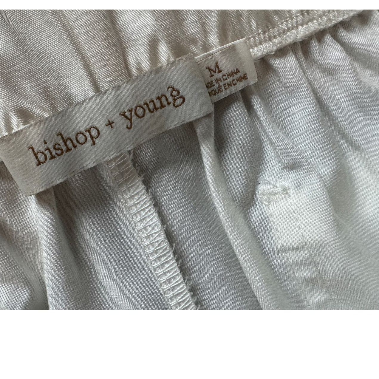 Other Bishop+Young Women’s Medium White Drawstring Summer Shorts Size 30" / US 8 / IT 44 - 12 Thumbnail