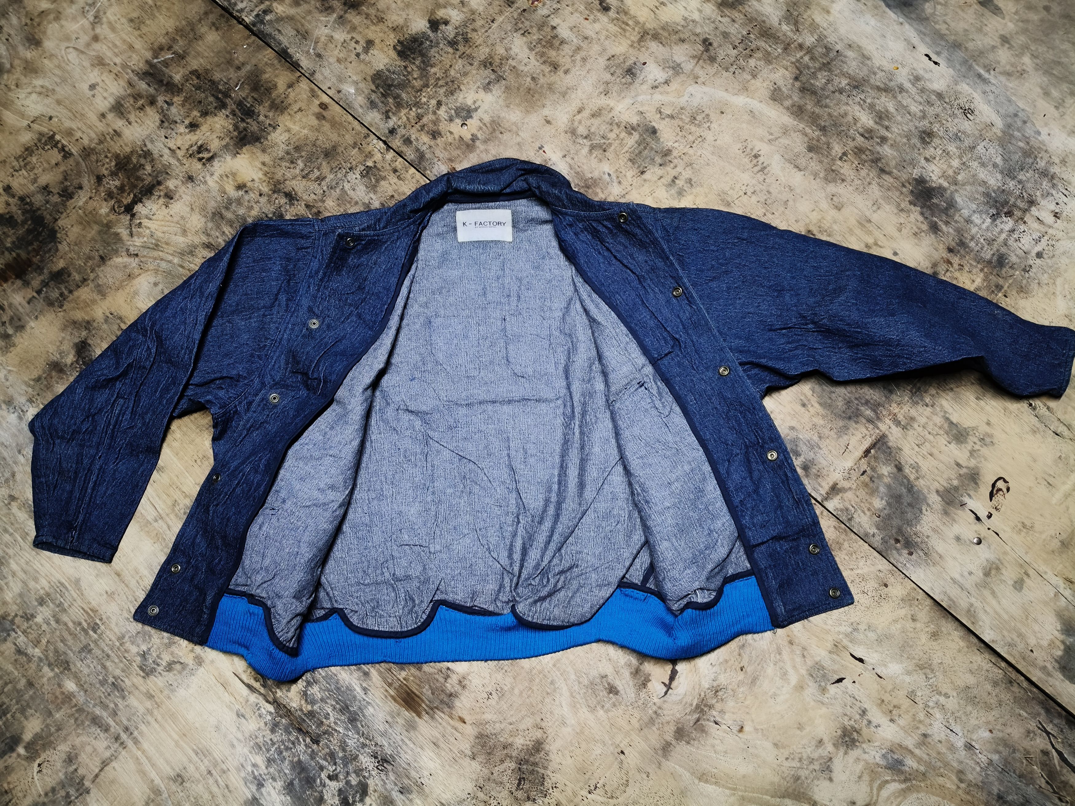 K-Factory Denim Jacket Number Style