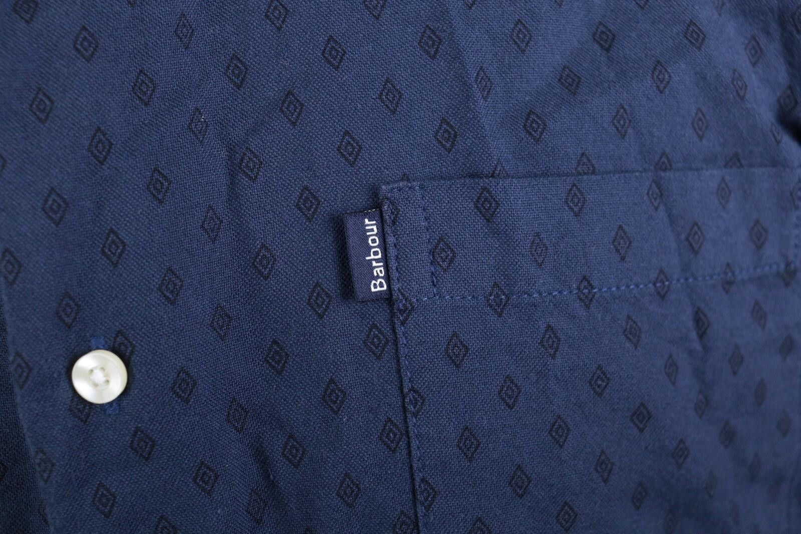 Barbour Barbour Tailored Fit Blue Shirt Size EUR XL / USA L Size US L / EU 52-54 / 3 - 6 Thumbnail