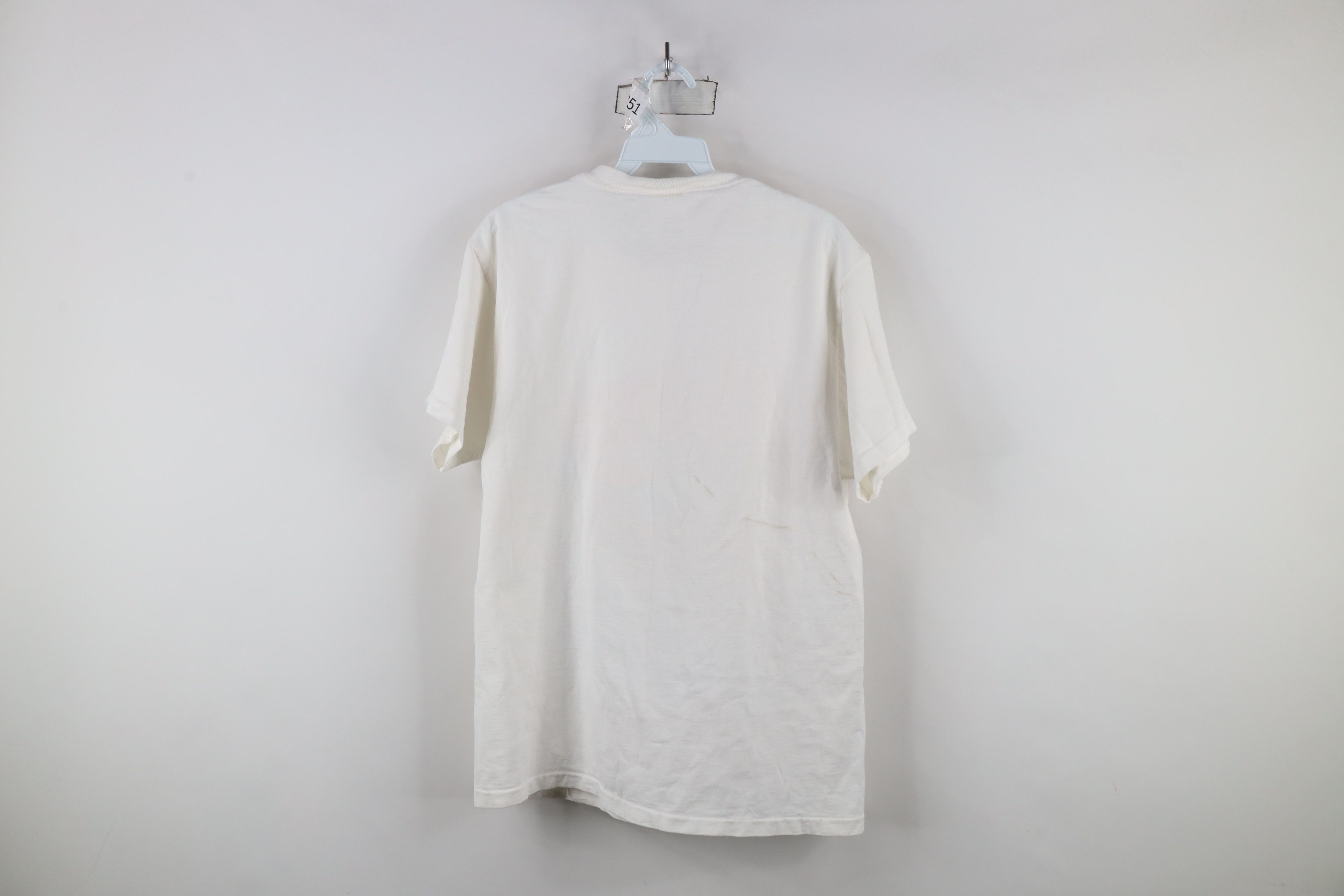 Vintage Vintage 90s NASCAR Ricky Rudd Tide Racing T-Shirt White Size US M / EU 48-50 / 2 - 12 Thumbnail
