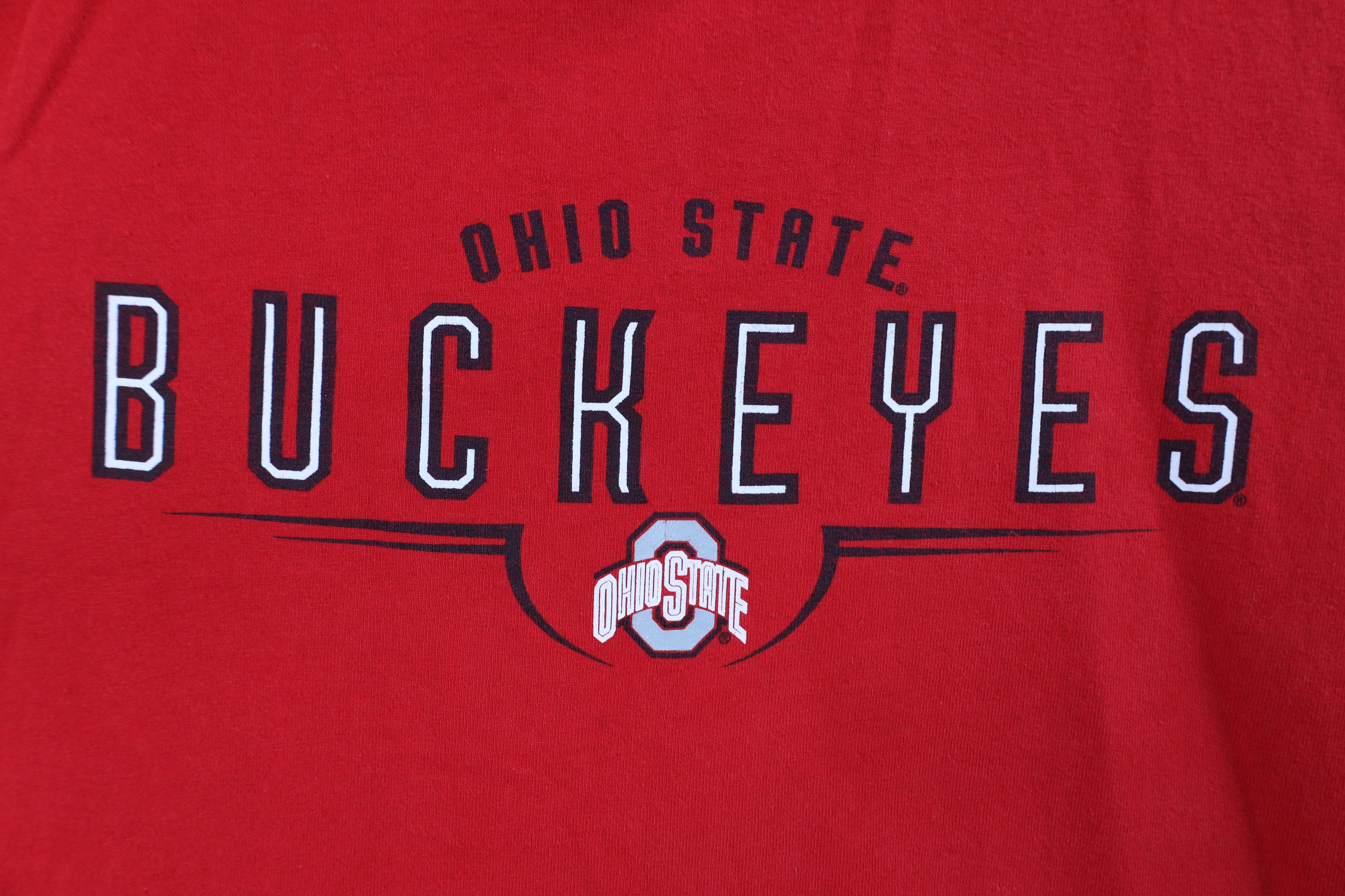 Vintage Vintage 90s Spell Ohio State University Long Sleeve T-Shirt Size US XXL / EU 58 / 5 - 4 Thumbnail