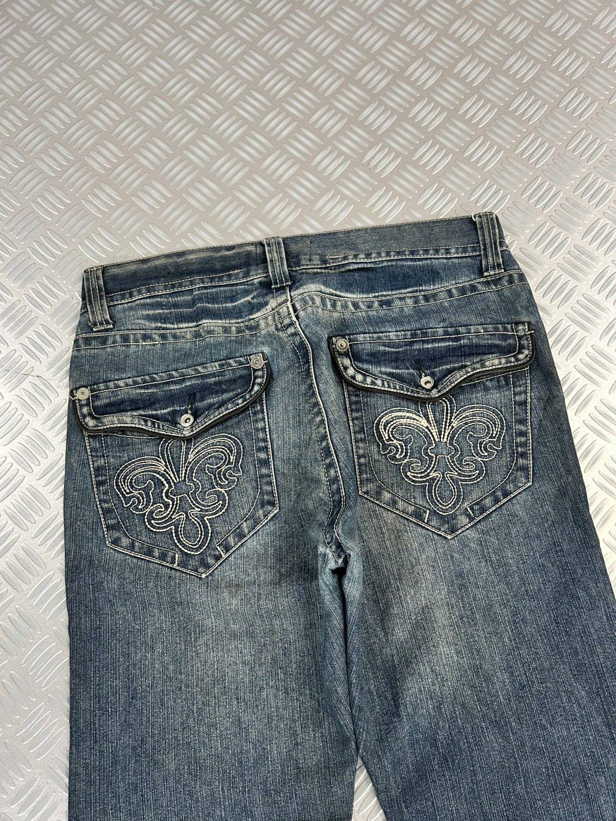 Japanese Brand × Vintage Bootcut Japanese jeans nobu vintage y2k style 2000’s Size US 33 - 5 Thumbnail