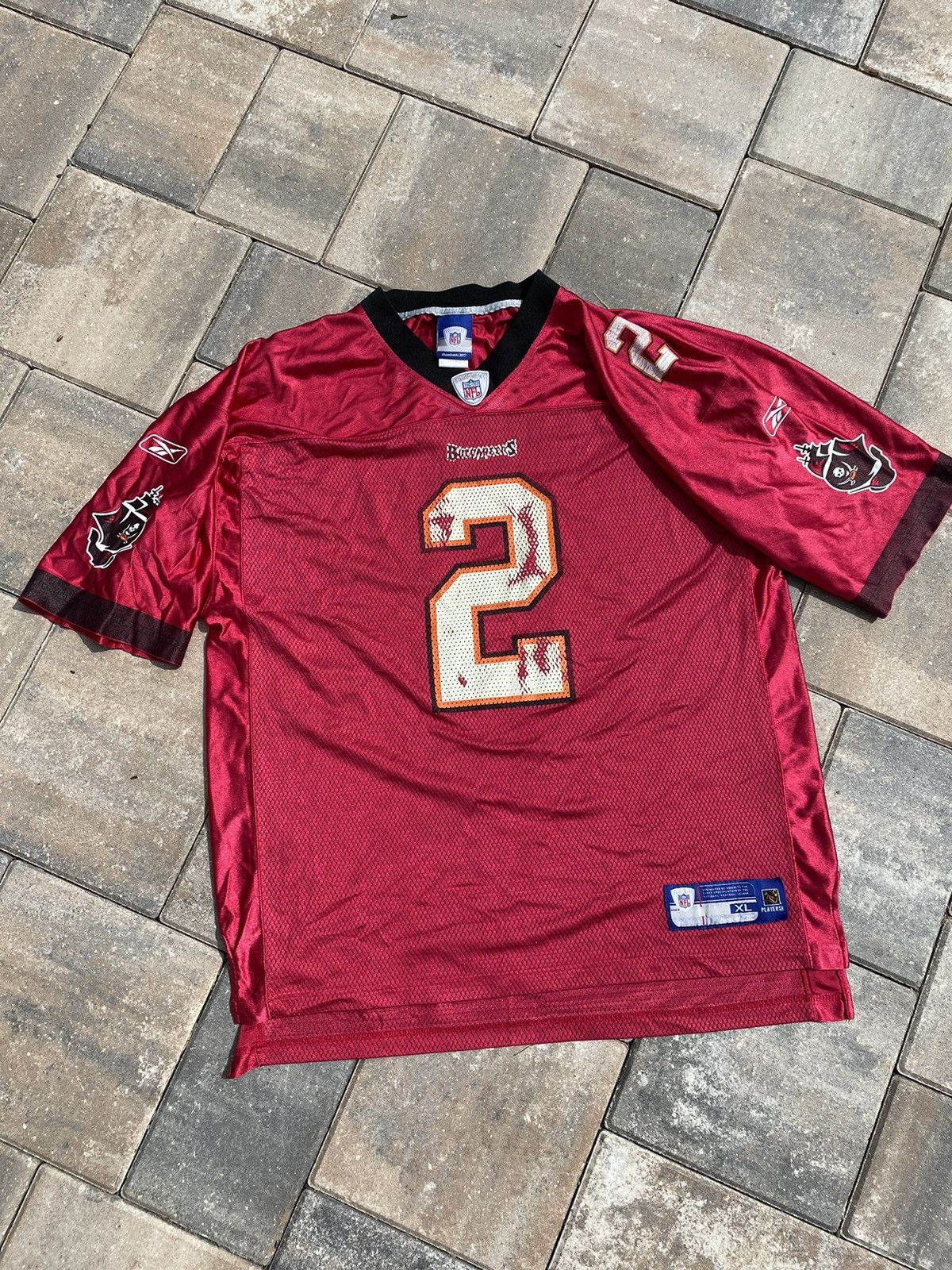 NFL × Vintage Tampa bay buccaneers Chris simms #2 jersey xl Size US XL / EU 56 / 4 - 1 Thumbnail