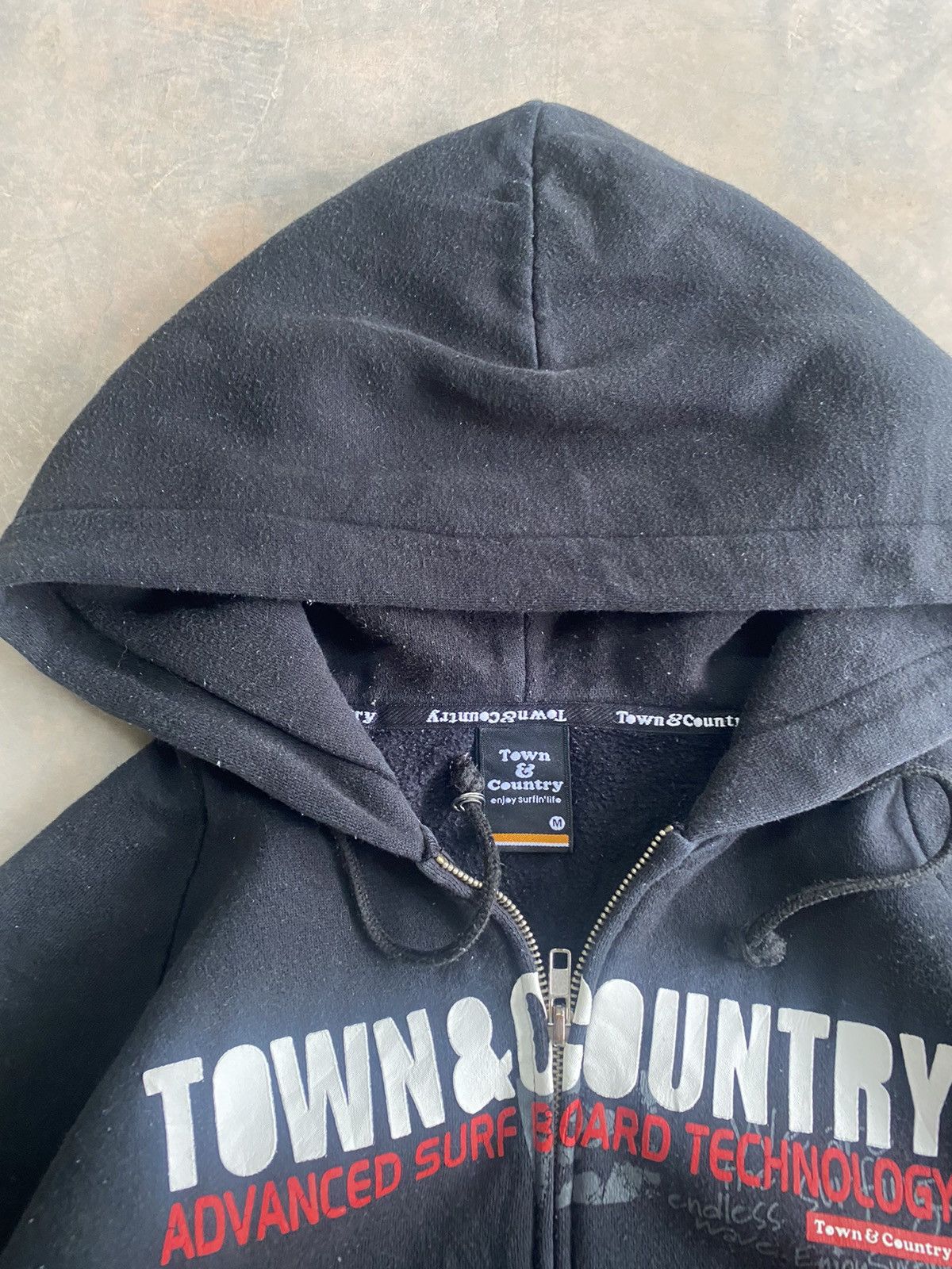 JNCO × Vintage T&C Surf Hip Hop Zipper Hoodie Poem Size US M / EU 48-50 / 2 - 5 Thumbnail