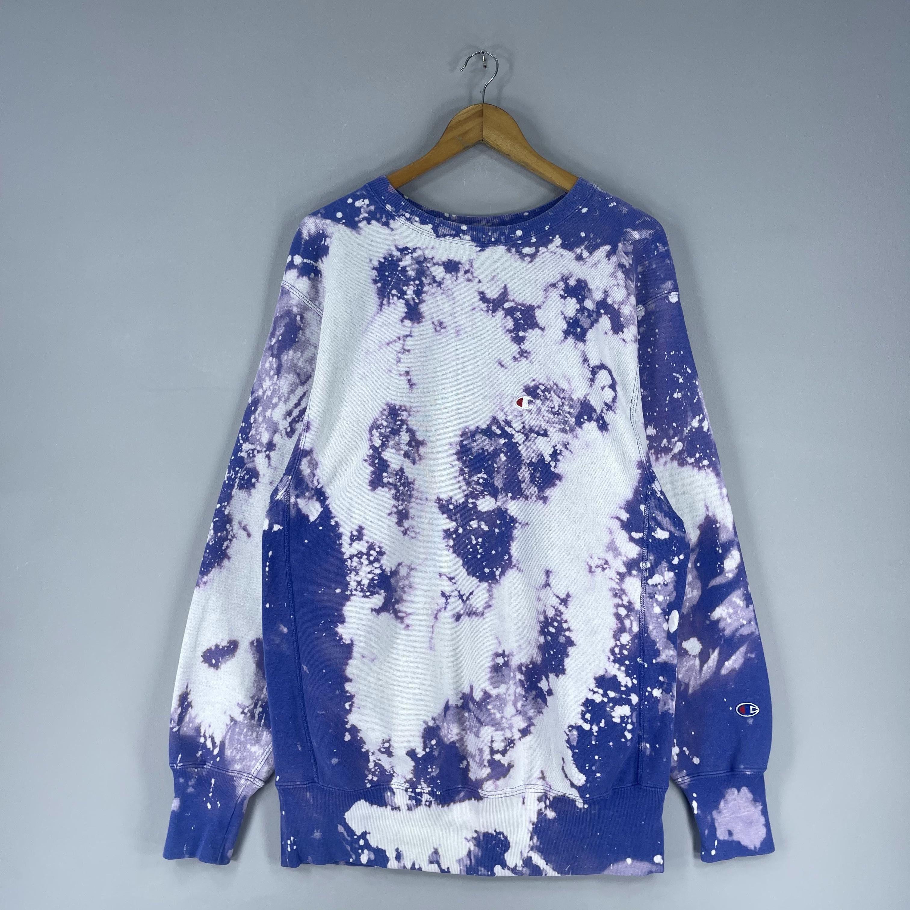 Champion Vintage 80's CHAMPION Distressed Bleached Sweatshirt Size US M / EU 48-50 / 2 - 4 Thumbnail
