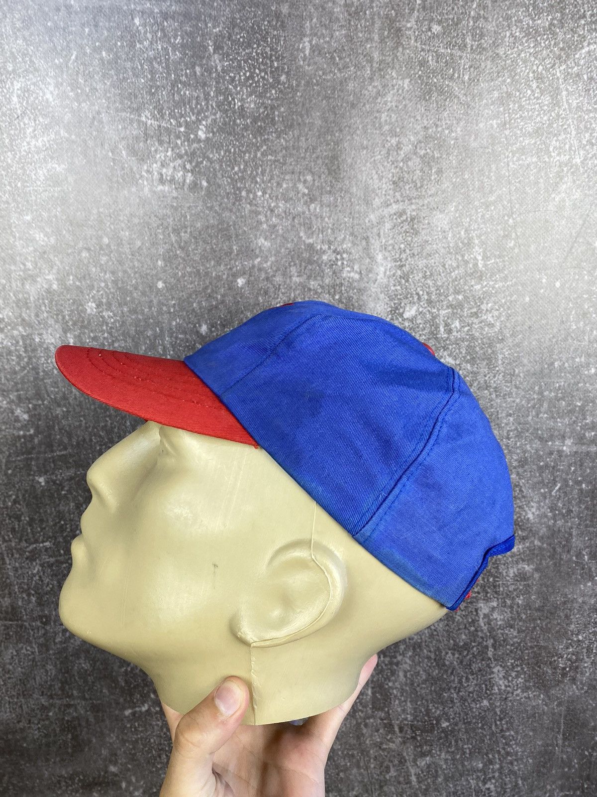 MLB VINTAGE Atlanta Braves Hat Cap Blue Red Baseball Men 90s Size ONE SIZE - 13 Thumbnail
