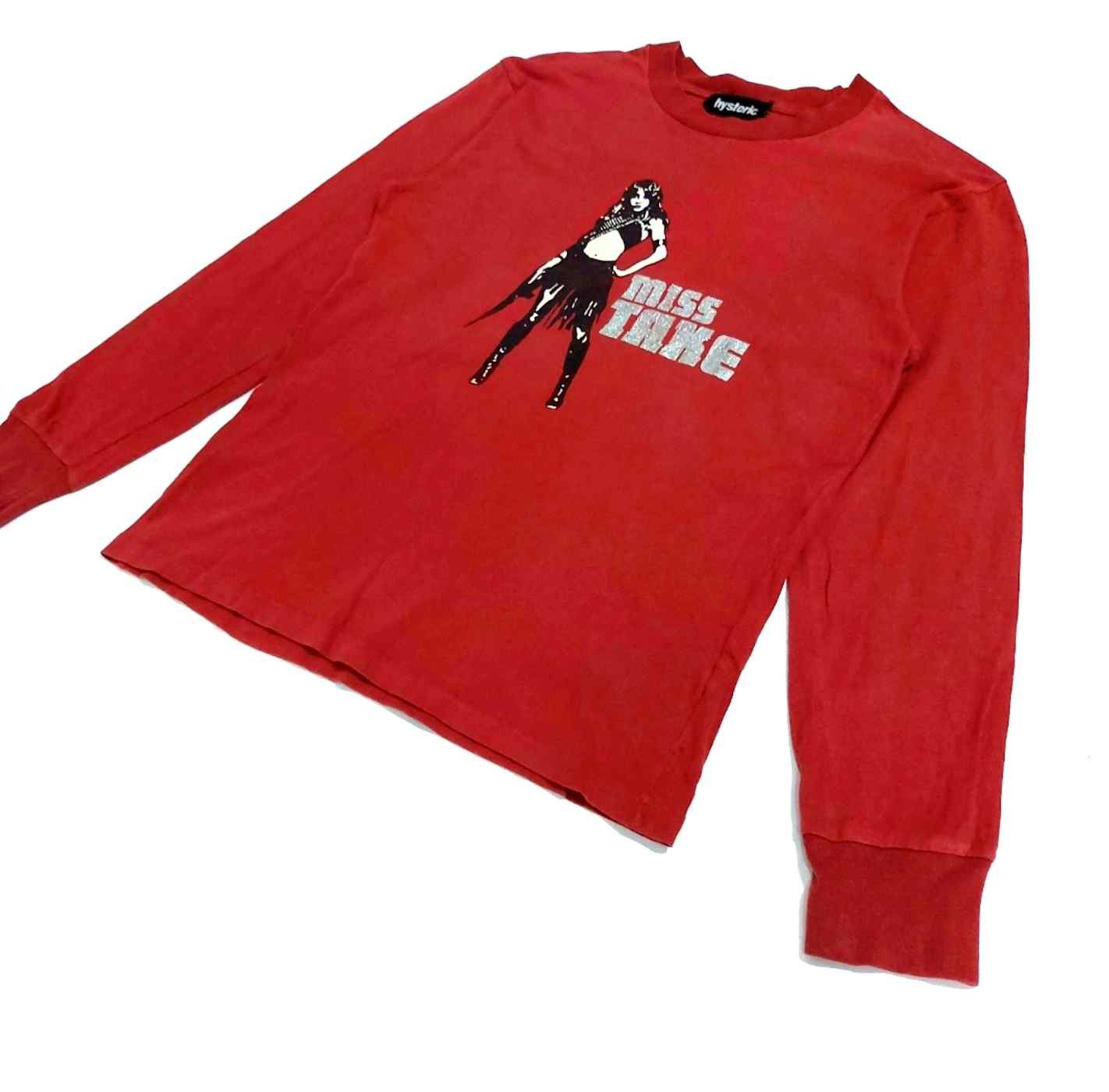 Hysteric Glamour Rare! Vintage Hysteric Glamour "Miss Take" Crewneck Size US M / EU 48-50 / 2 - 2 Thumbnail