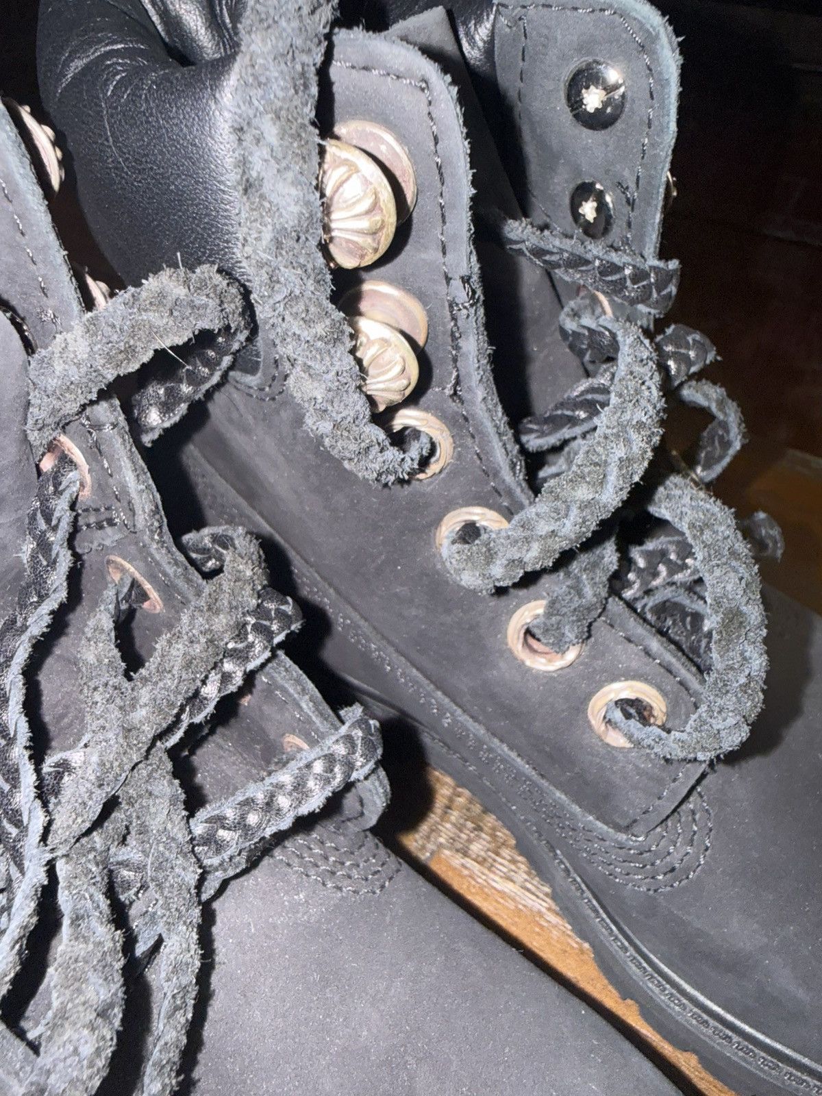Chrome Hearts × Timberland Chrome Hearts Timberland boots wSZ7 DS Size US 7 / IT 37 - 14 Thumbnail