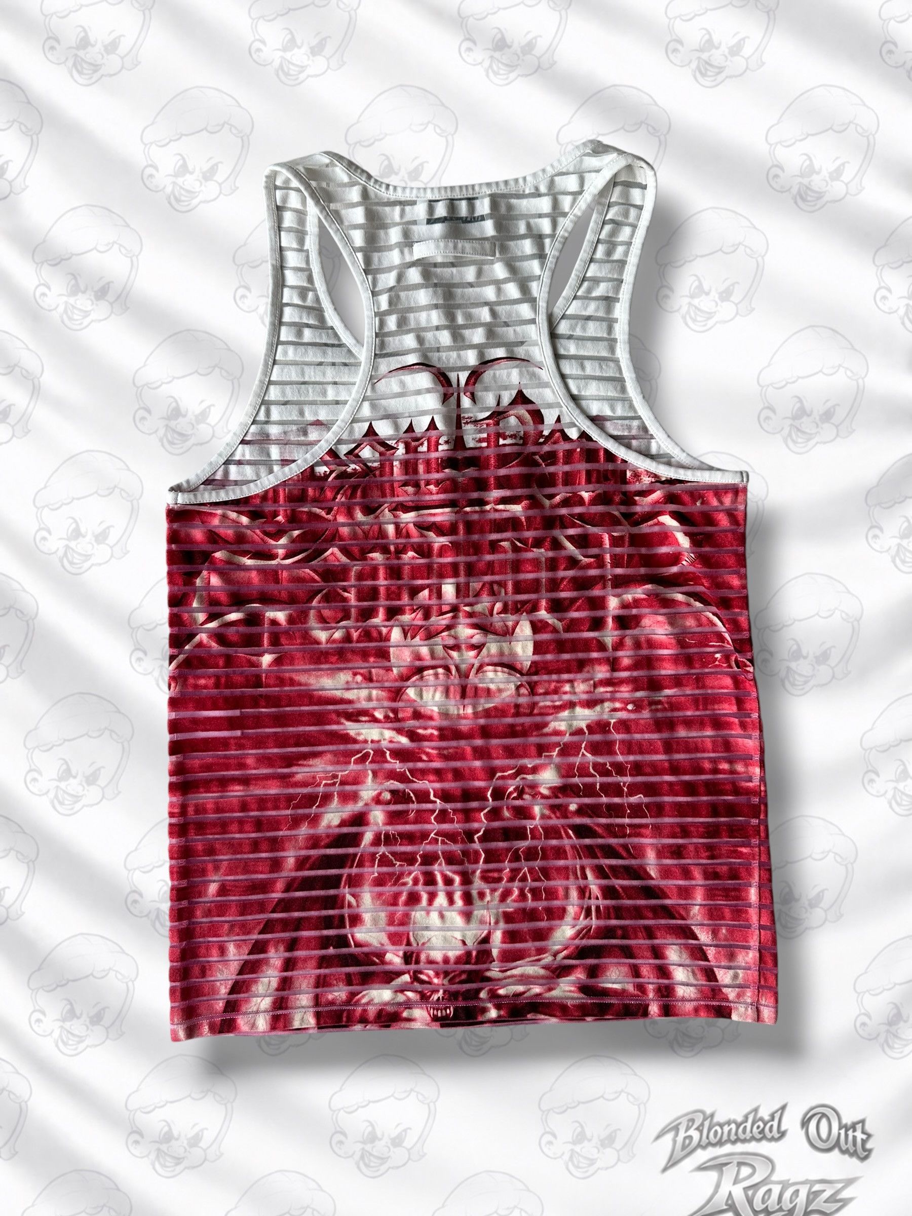 Jean Paul Gaultier Jean Paul Gaultier Red Diablo Womens Tank Top Size M / US 6-8 / IT 42-44 - 2 Thumbnail