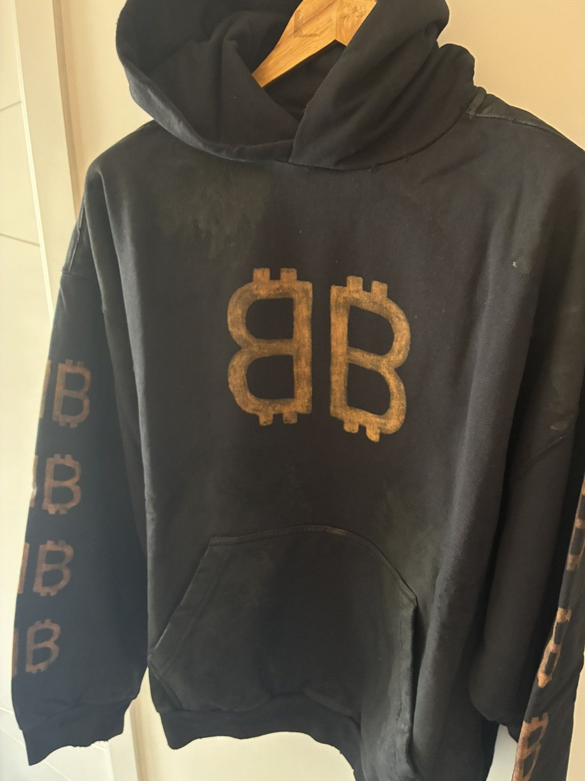 Balenciaga BALENCIAGA Crypto Hoodie Size US L / EU 52-54 / 3 - 3 Thumbnail