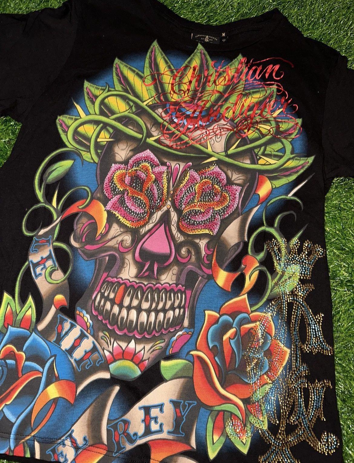 Other Christian Audigier tee shirt size medium Size M / US 6-8 / IT 42-44 - 3 Thumbnail