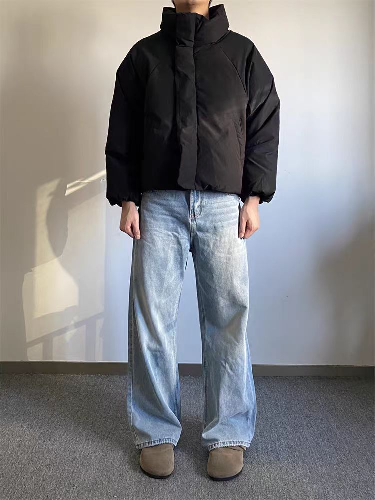 Japanese Brand × Vintage High Street Silhouette Stand Collar Cotton Short Jacket Size US M / EU 48-50 / 2 - 3 Thumbnail