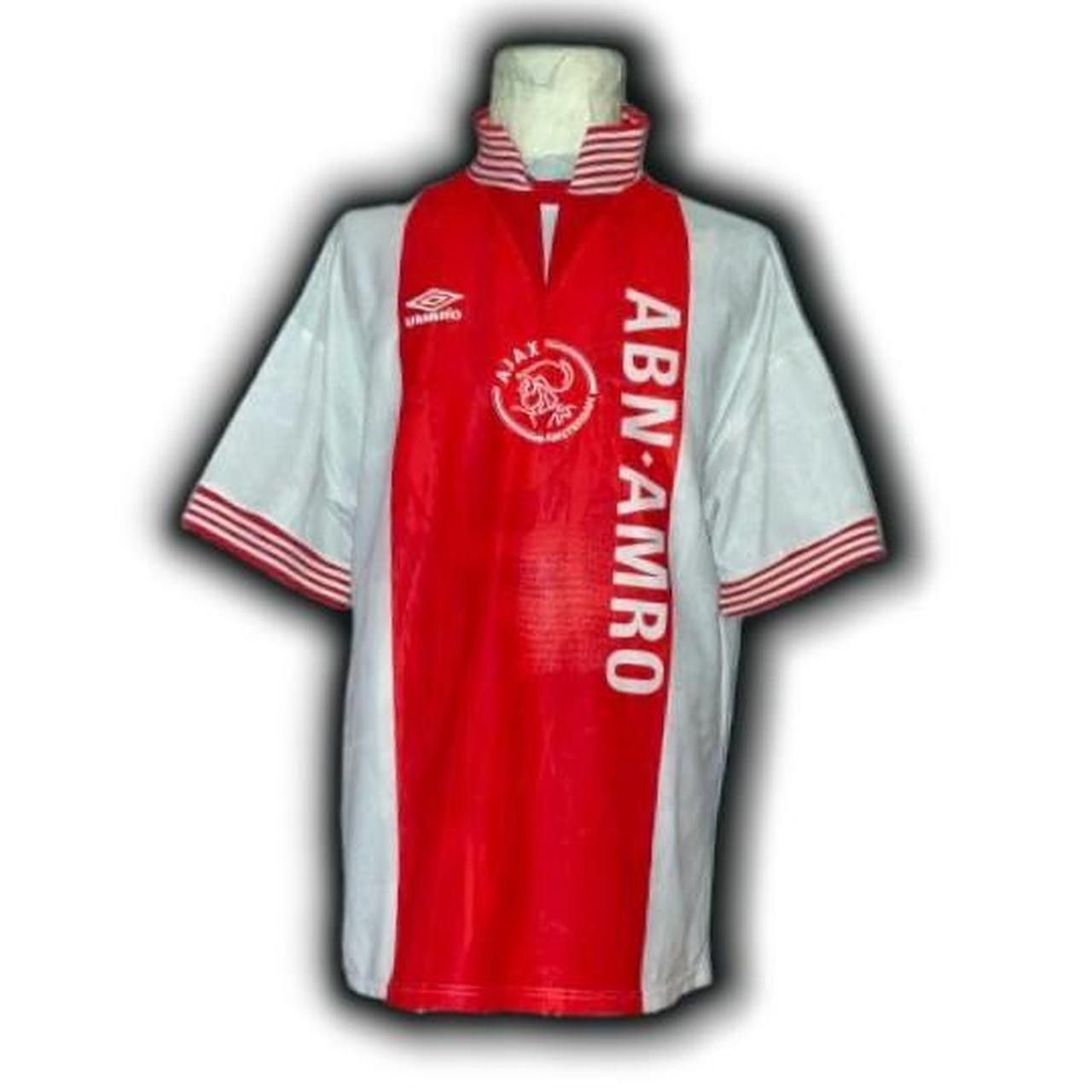 Umbro Ajax Amsterdam 1996 1997 Home Shirt Jersey Size US L / EU 52-54 / 3 - 2 Thumbnail