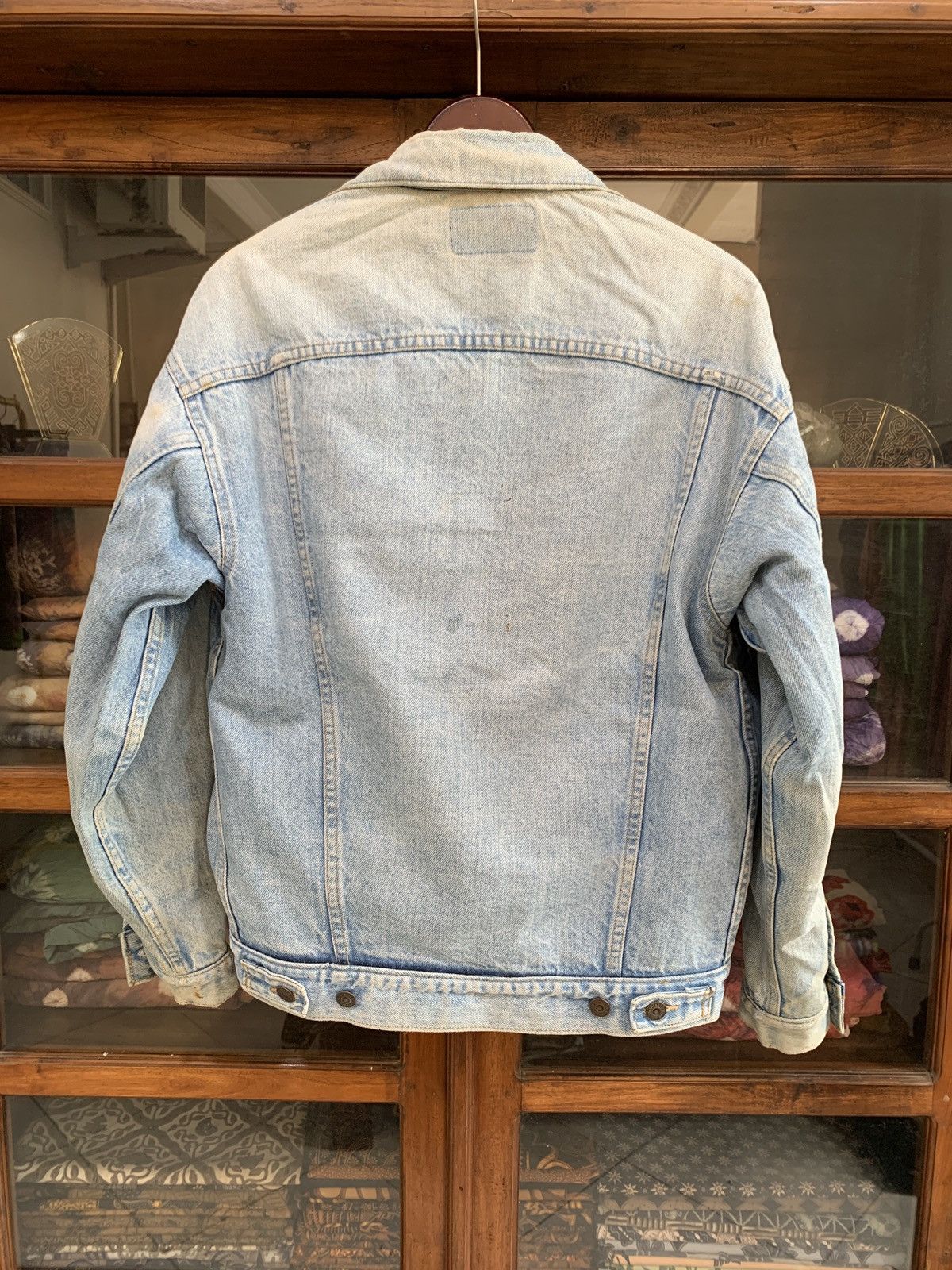 Levi's 90's Levis Type 3 Blanket Custom Maxcian Baja Trucker Jacket Size US L / EU 52-54 / 3 - 8 Thumbnail