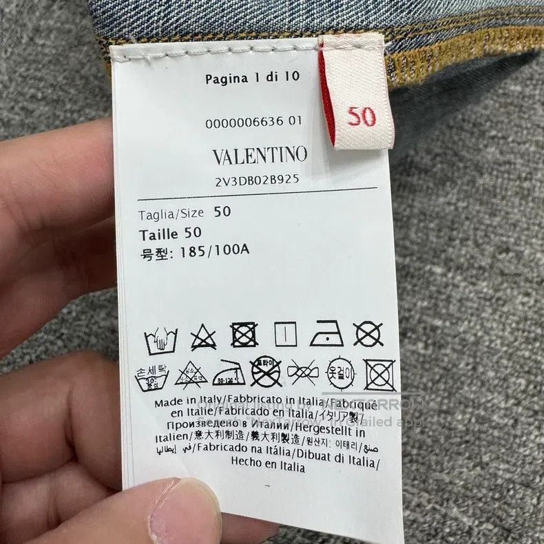 Valentino Valentino Denim patchwork shirt Size US M / EU 48-50 / 2 - 3 Thumbnail