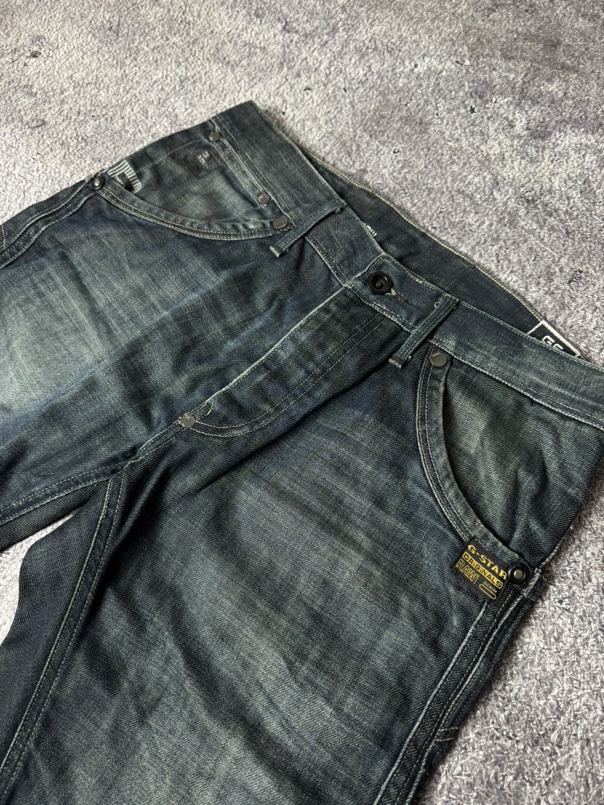 G-Star gstar vintage shorts big logo Size US 30 / EU 46 - 2 Thumbnail