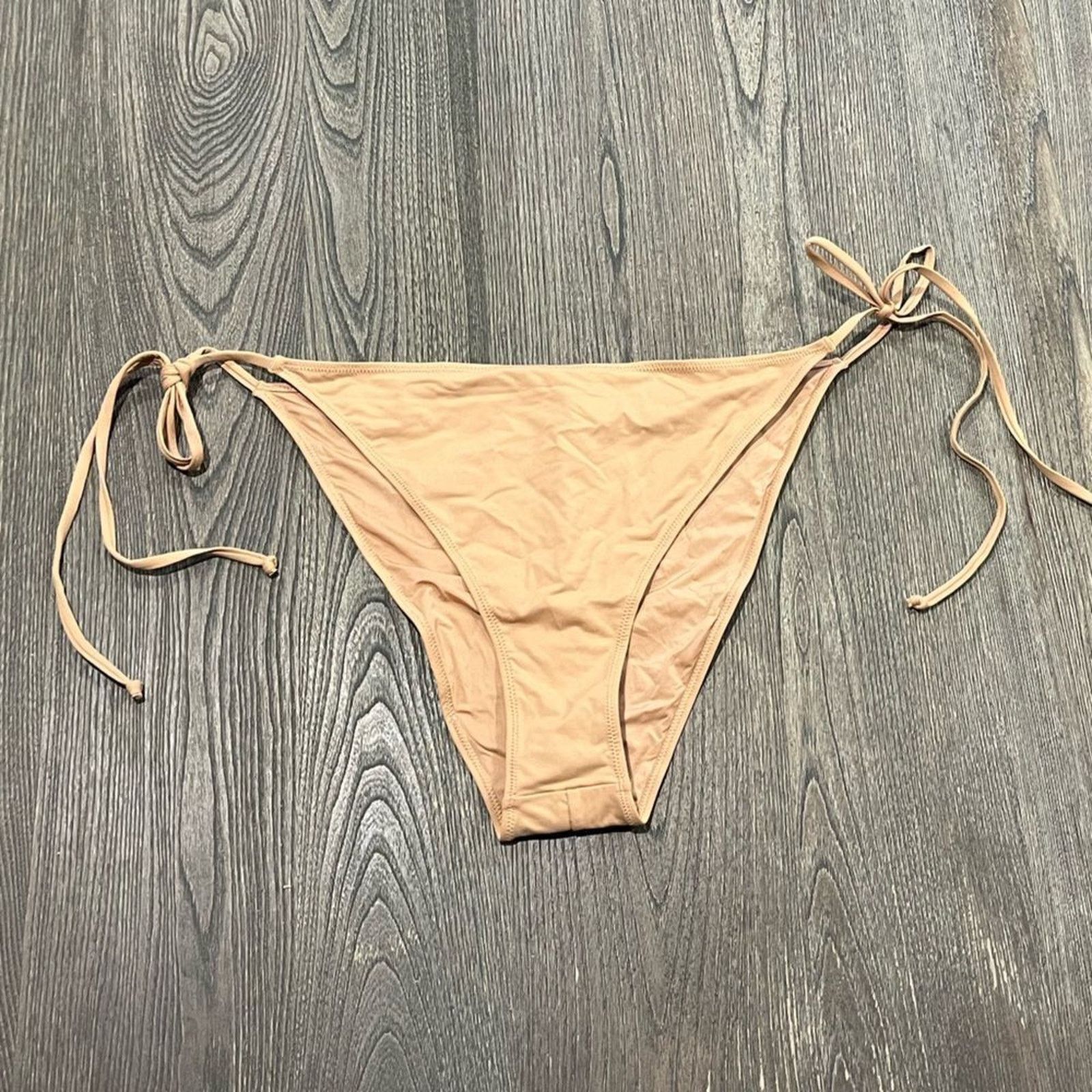 SKIMS NWT Skims Recycled Swim Tie Bikini Bottom Front Size 4X Size ONE SIZE - 1 Thumbnail