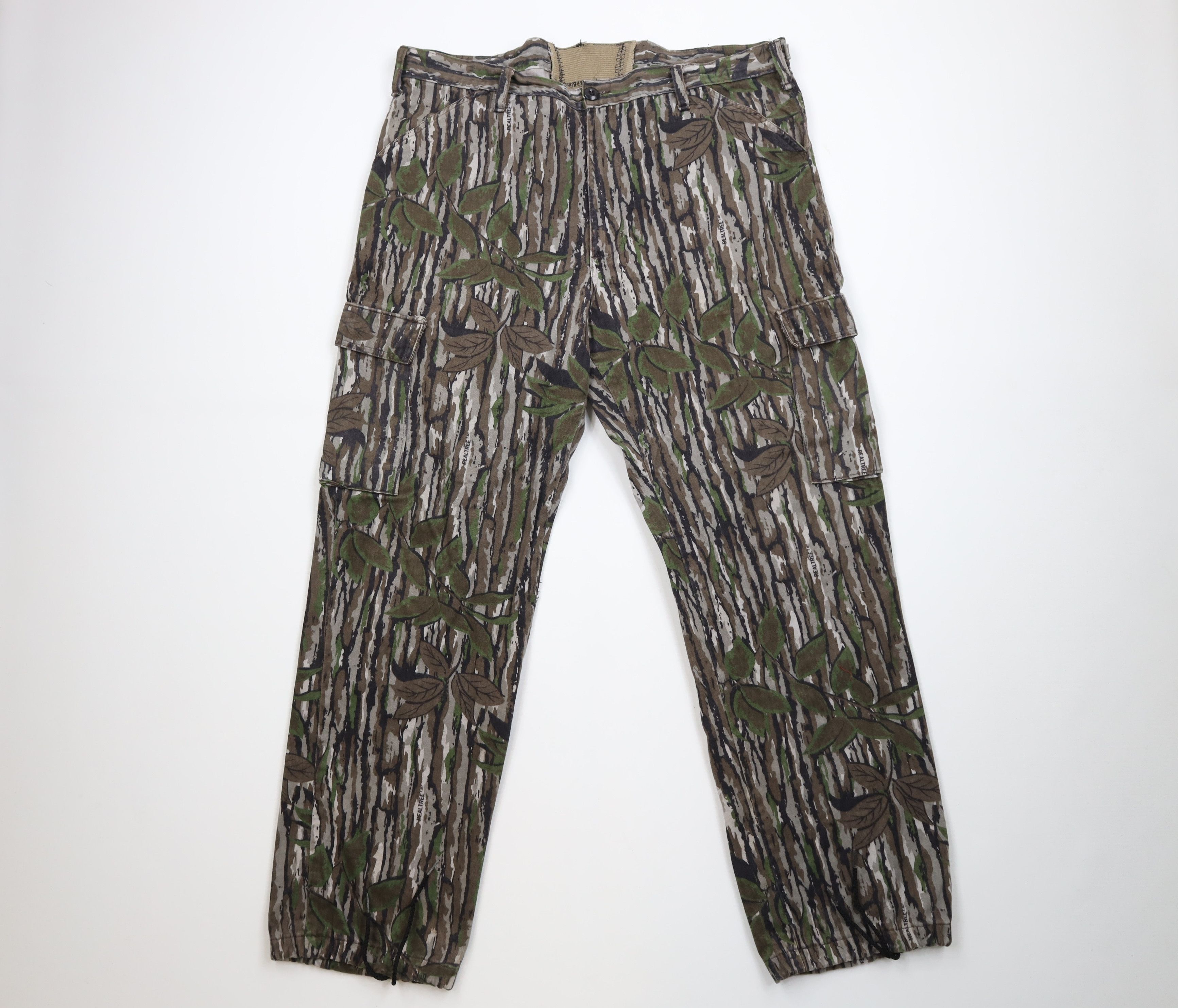 Vintage Vintage 80s 90s Streetwear Wide Leg Cargo Pants USA Size US 36 / EU 52 - 1 Thumbnail