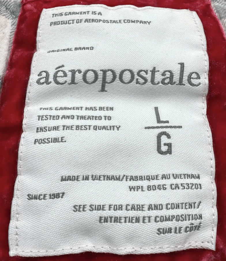 Aeropostale Y2K Hoodie Faux Fur Hood(V399) Size L / US 10 / IT 46 - 5 Thumbnail