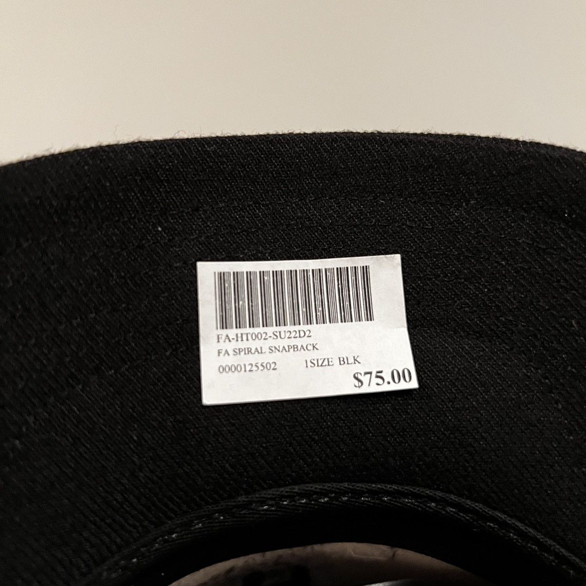 Supreme Fucking Awesome Spiral SnapBack hat Size ONE SIZE - 11 Thumbnail