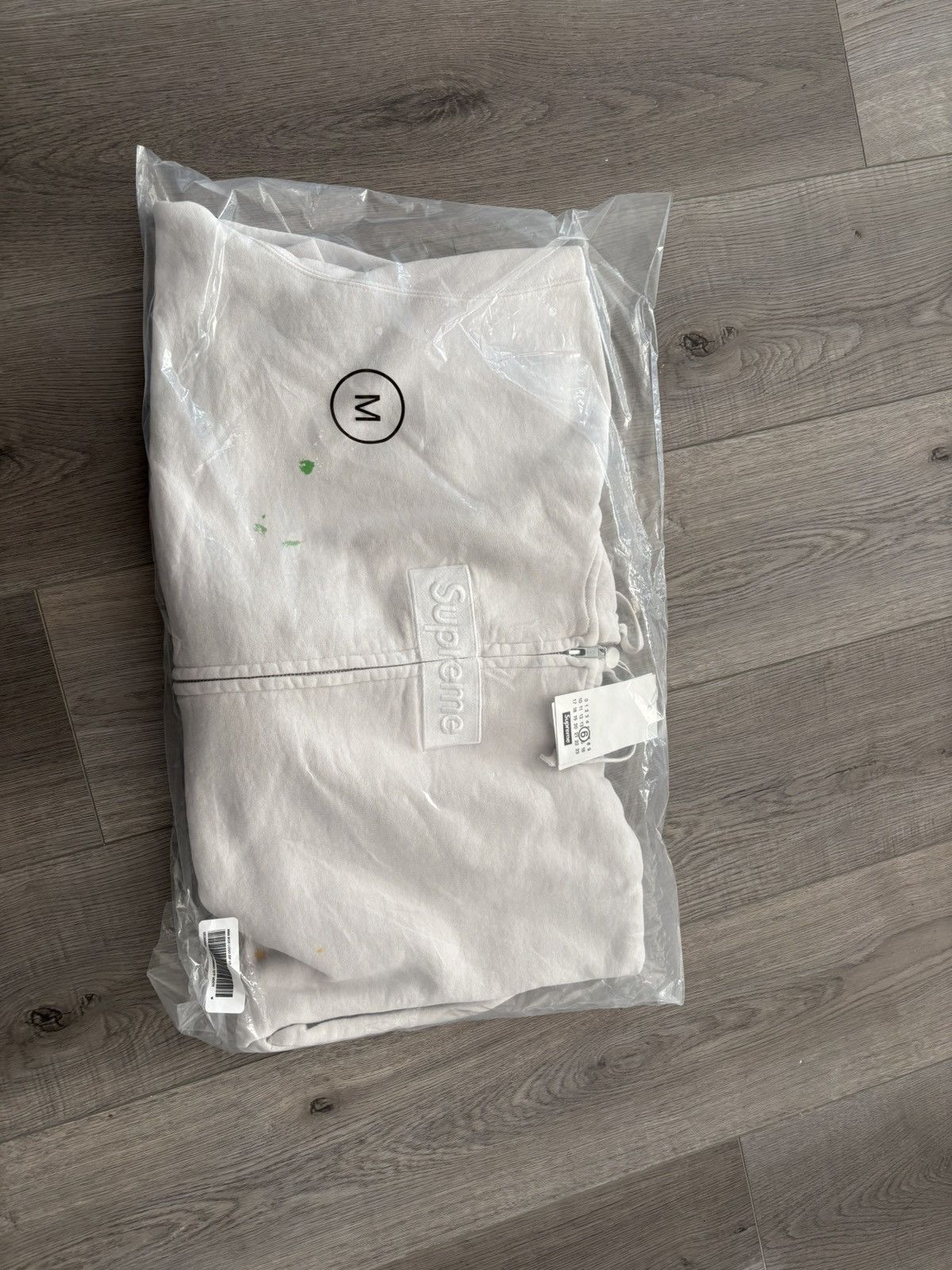 Maison Margiela × Supreme Maison Margiela supreme zip up Hoodie white Size US M / EU 48-50 / 2 - 2 Thumbnail