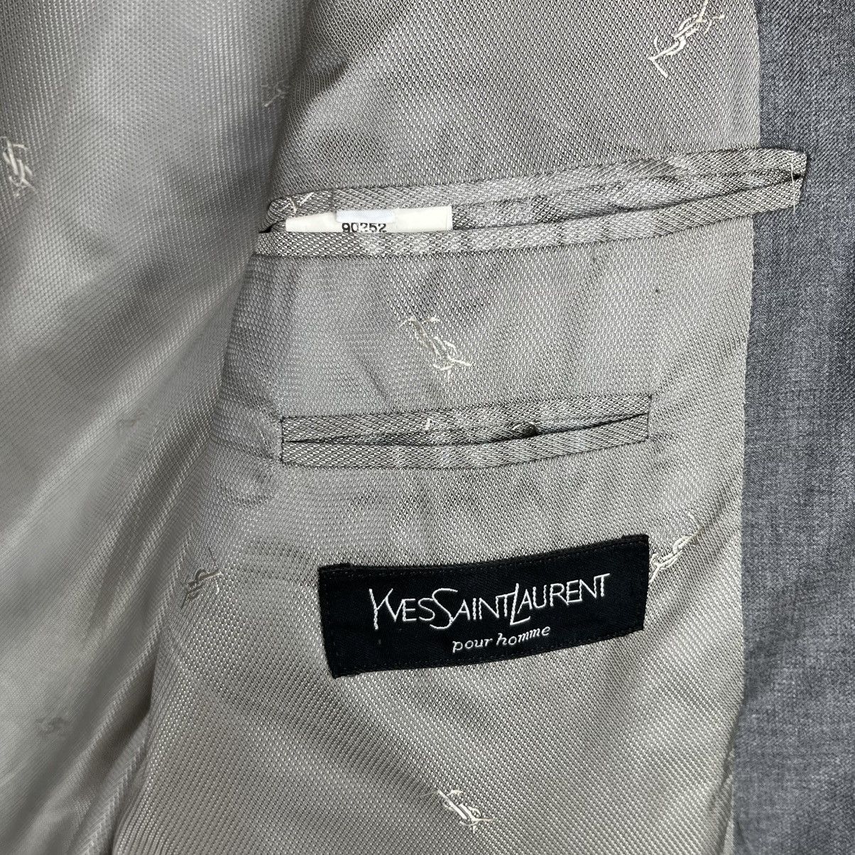 Vintage × Yves Saint Laurent Vintage Yves Saint Laurent Made In France Blazer Size US M / EU 48-50 / 2 - 2 Thumbnail