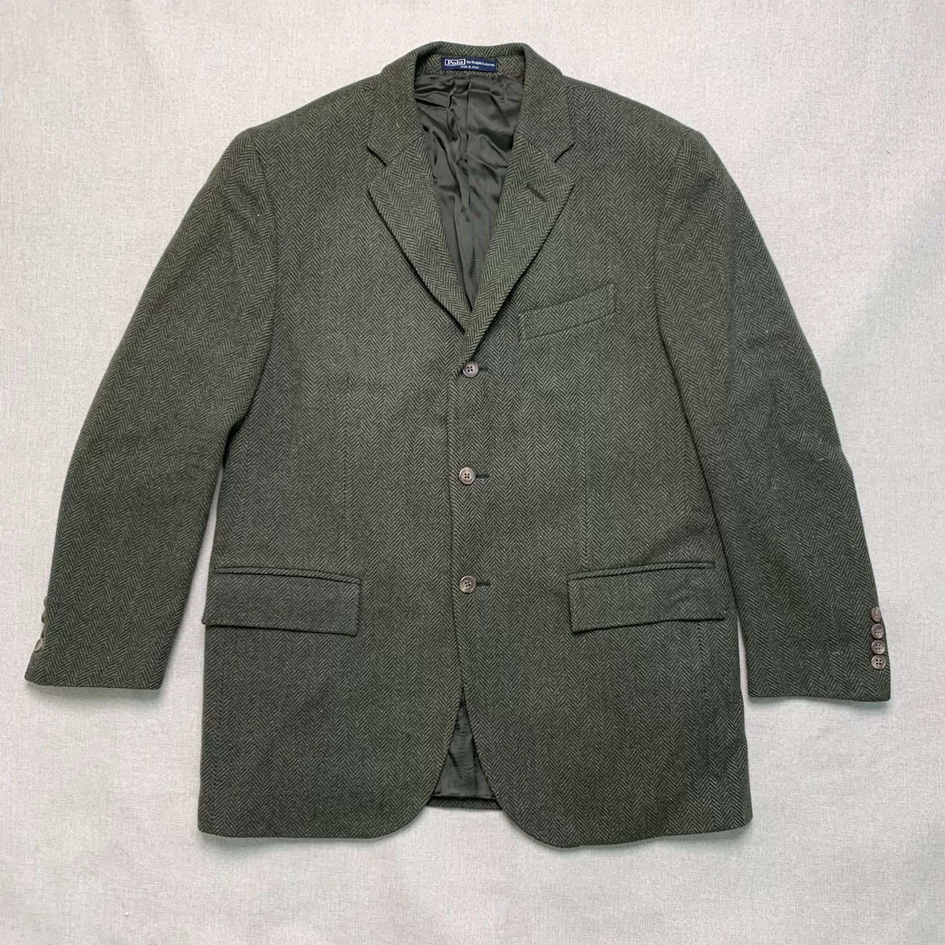 Polo Ralph Lauren Polo Ralph Lauren Tweed Blazer 42 Size US XS / EU 42 / 0 - 1 Thumbnail