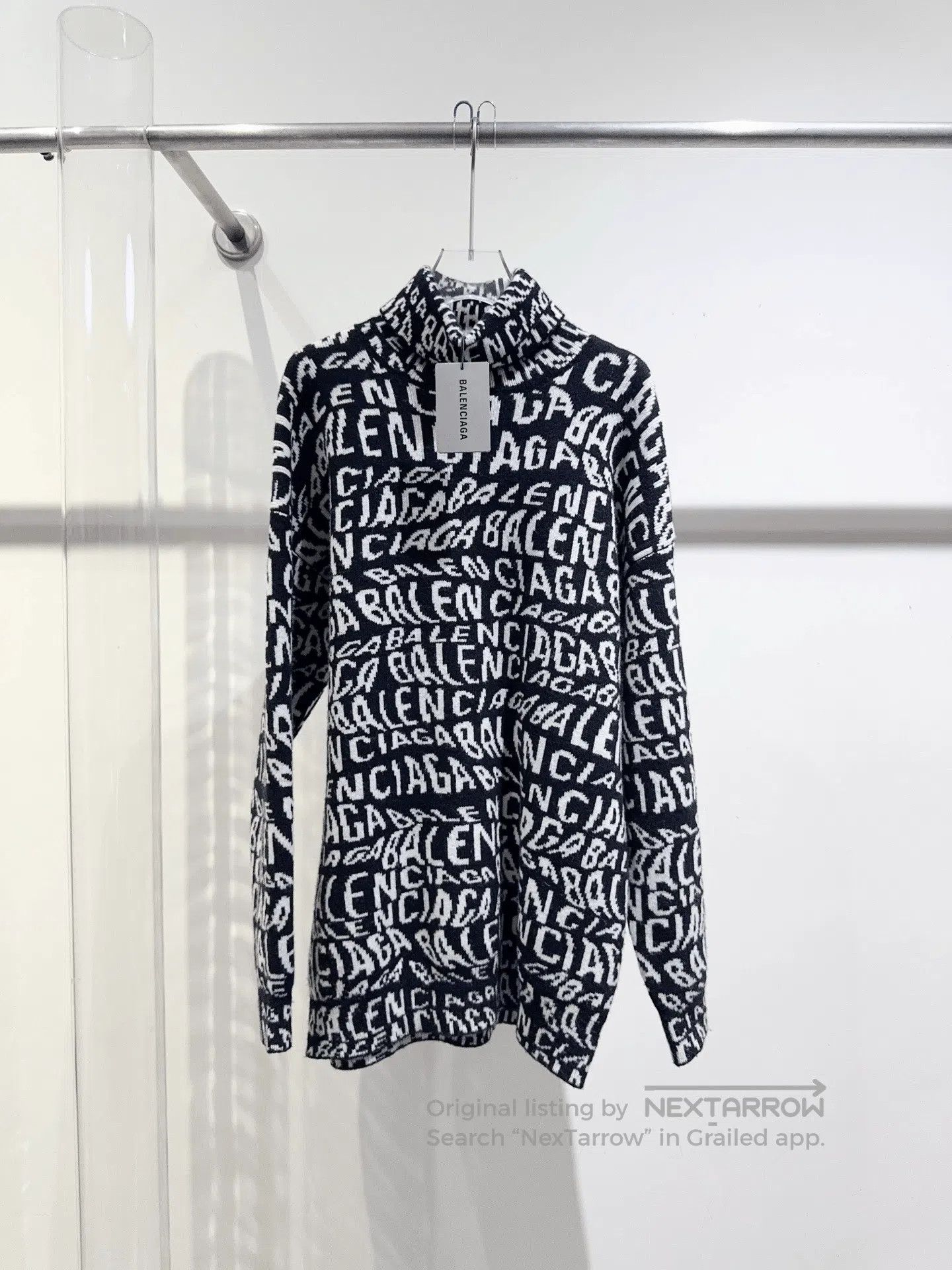 Balenciaga Balenciaga Logo Sweater. Size US XS / EU 42 / 0 - 1 Thumbnail