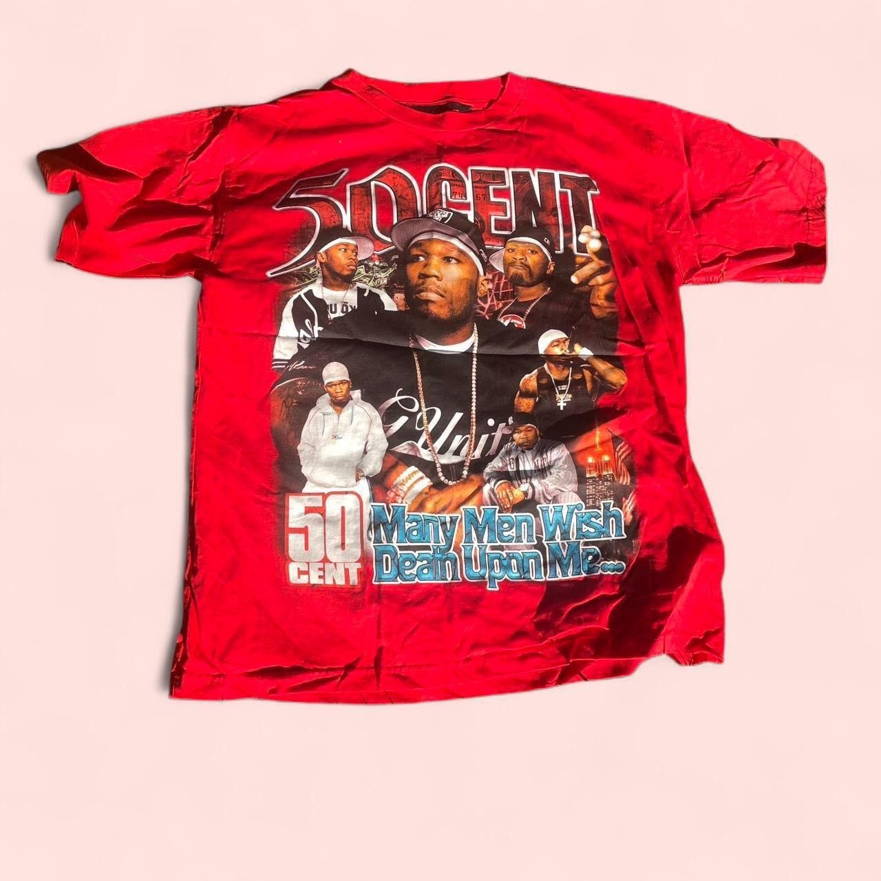 Marino Morwood 50 Cent Rap Tee Size US L / EU 52-54 / 3 - 1 Thumbnail