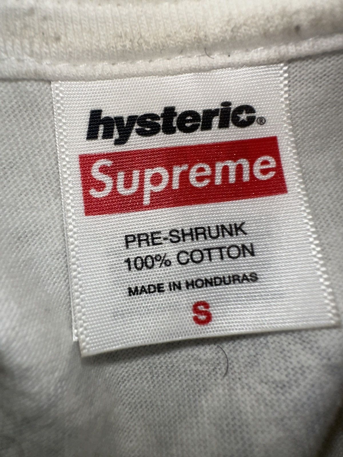 Supreme Supreme®/HYSTERIC GLAMOUR Fuck Tee Size US S / EU 44-46 / 1 - 2 Thumbnail