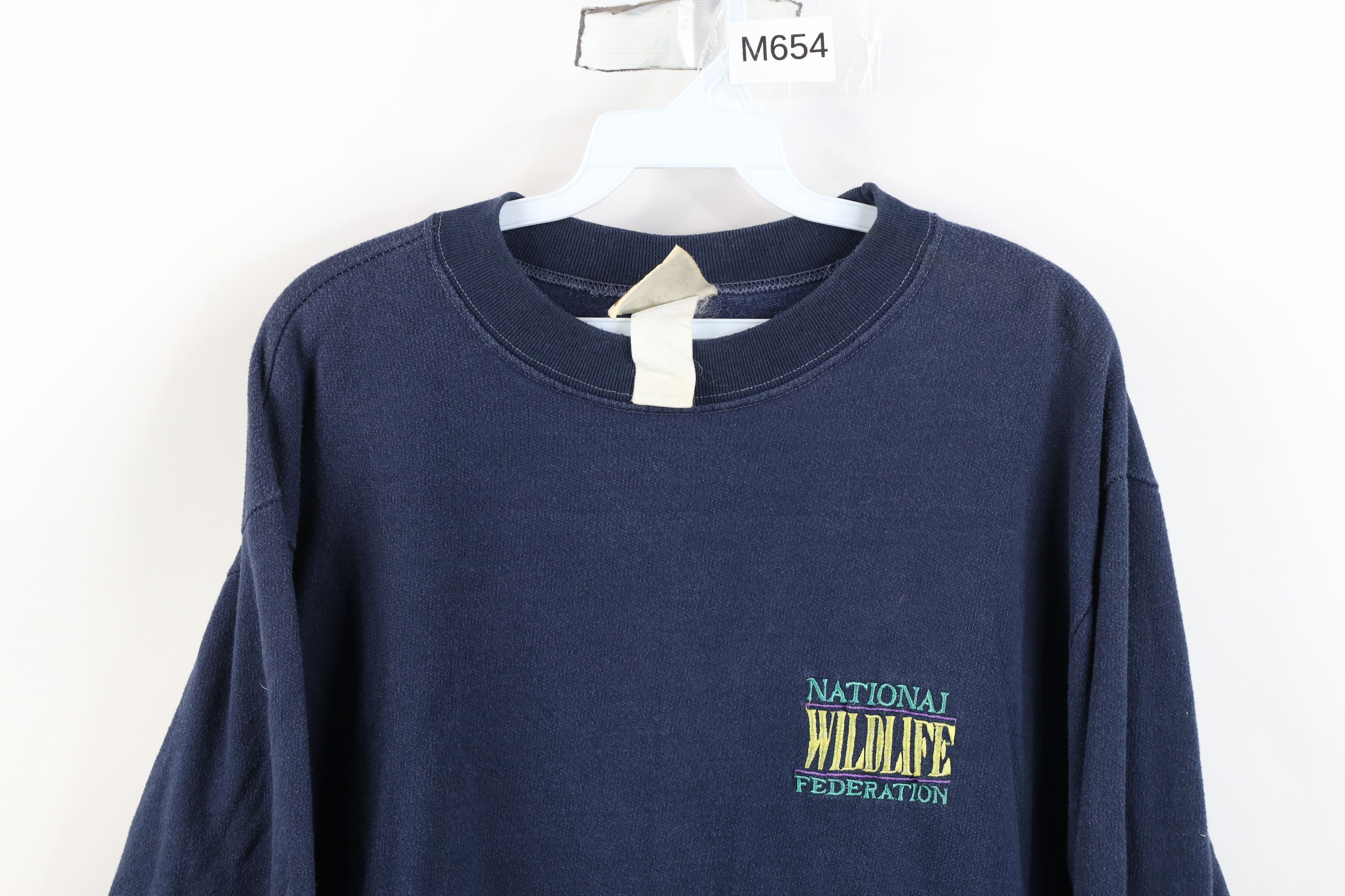 Vintage Vintage 90s National Wildlife Federation Pheasant Sweatshirt Size US L / EU 52-54 / 3 - 2 Thumbnail