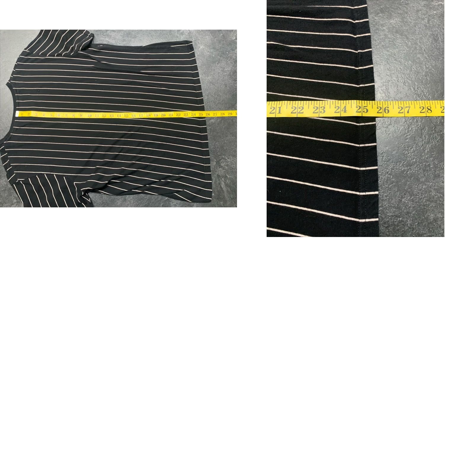 Denime Denim & Flower Ricky Singh Black Striped Short Sleeve XL Limited Edition Mens T Shirt Size US XL / EU 56 / 4 - 8 Thumbnail