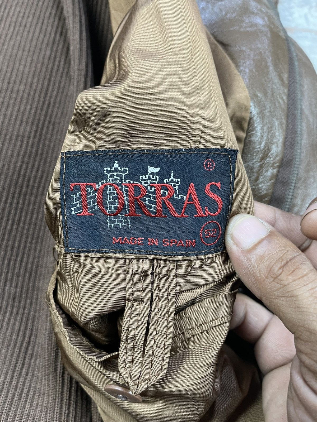 Torras Vintage Torras Spain Leather Switched Sweater Jackets Size US M / EU 48-50 / 2 - 13 Thumbnail