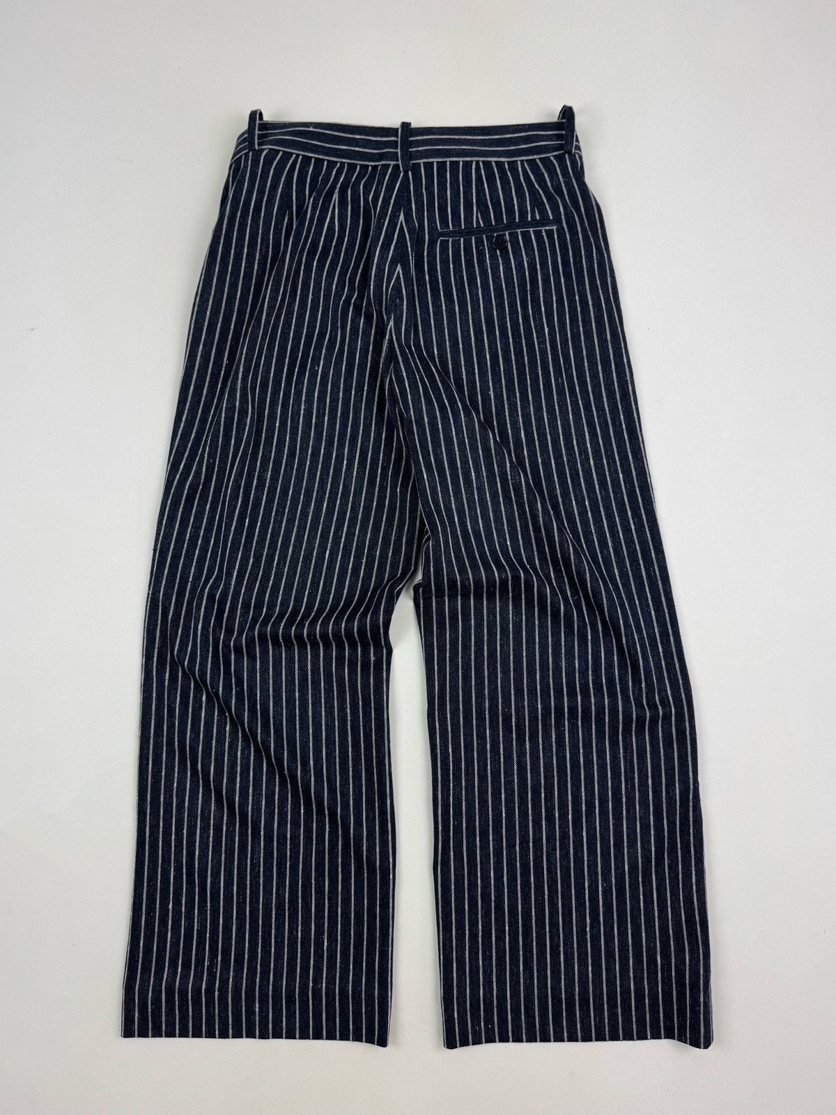 Circolo 1901 Circolo 1901 Luxury Striped Wide Leg Women’s Trousers Pants Size 27" / US 4 / IT 40 - 11 Thumbnail
