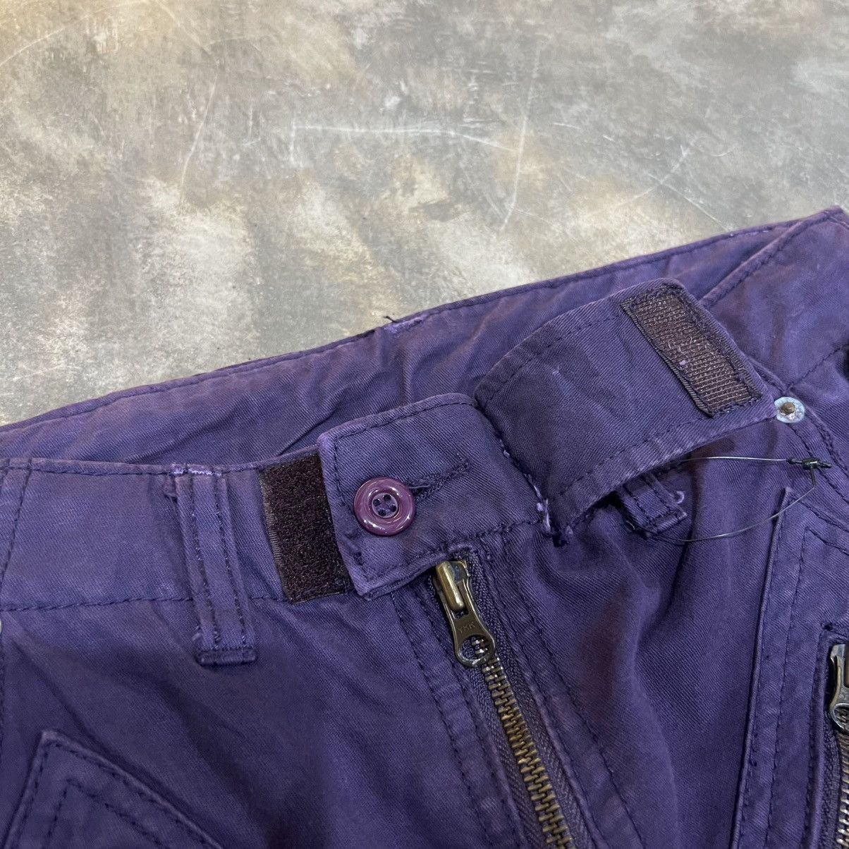 PPFM 2000s PPFM Vkei Style Multi Zip Pocket Cargo Pants Size US 28 / EU 44 - 5 Thumbnail