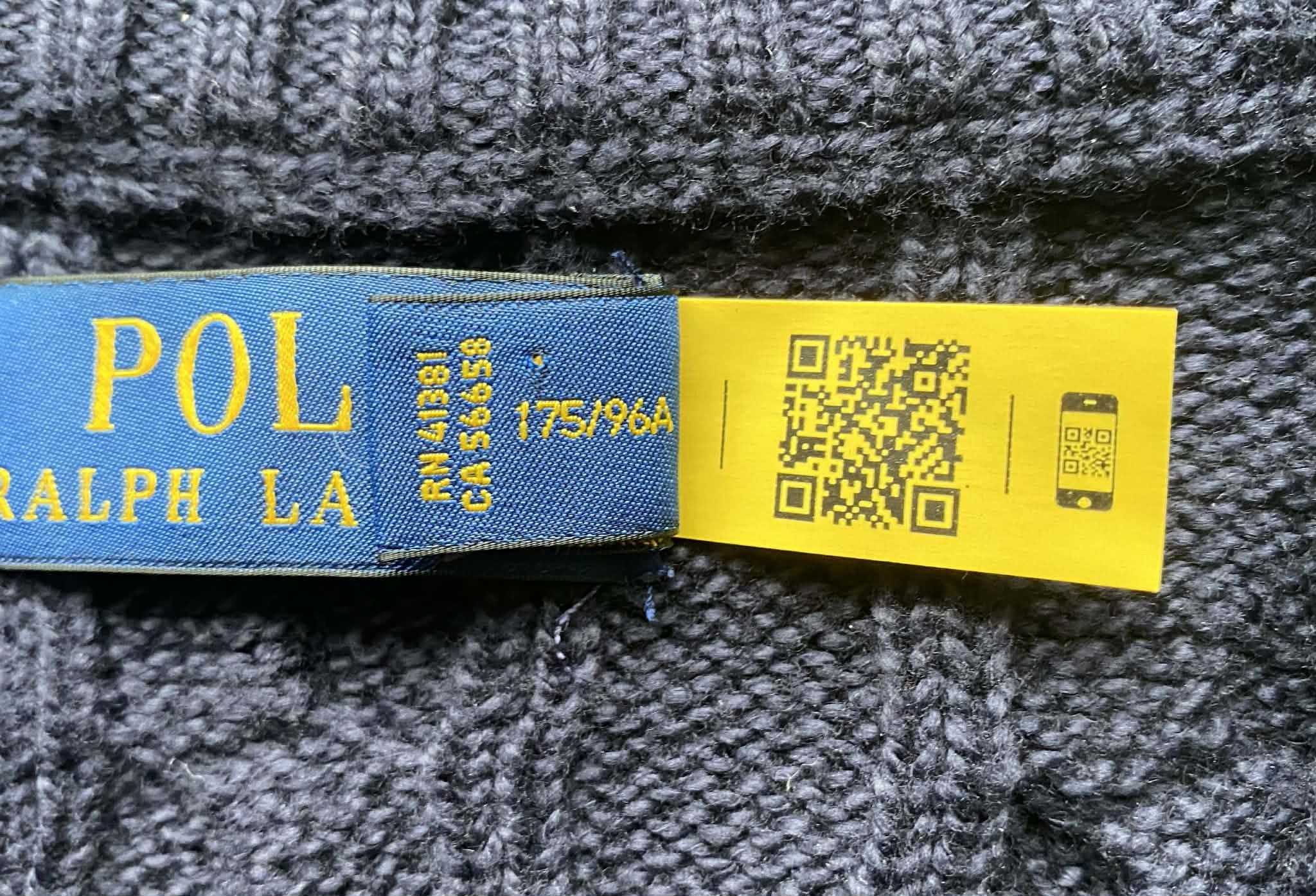 Polo Ralph Lauren Polo Ralph Lauren Navy Blue Cable Knit 1/4 Zip Jumper Size US M / EU 48-50 / 2 - 5 Thumbnail