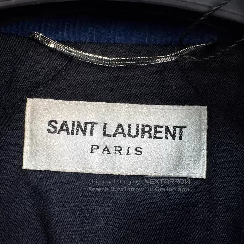 Saint Laurent Paris Saint Laurent Paris Embroidered Letter Corduroy Baseball J Size US S / EU 44-46 / 1 - 5 Thumbnail