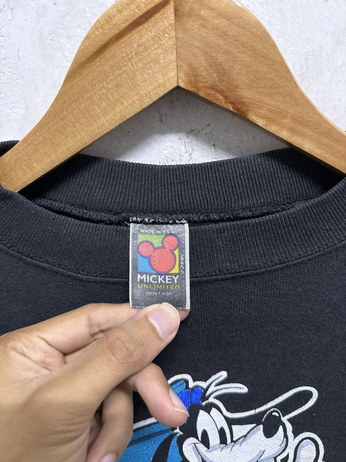 Disney Vintage 90s Hip Hop Mickey Mouse Goofy Donald Duck Sweat Size US XL / EU 56 / 4 - 6 Thumbnail