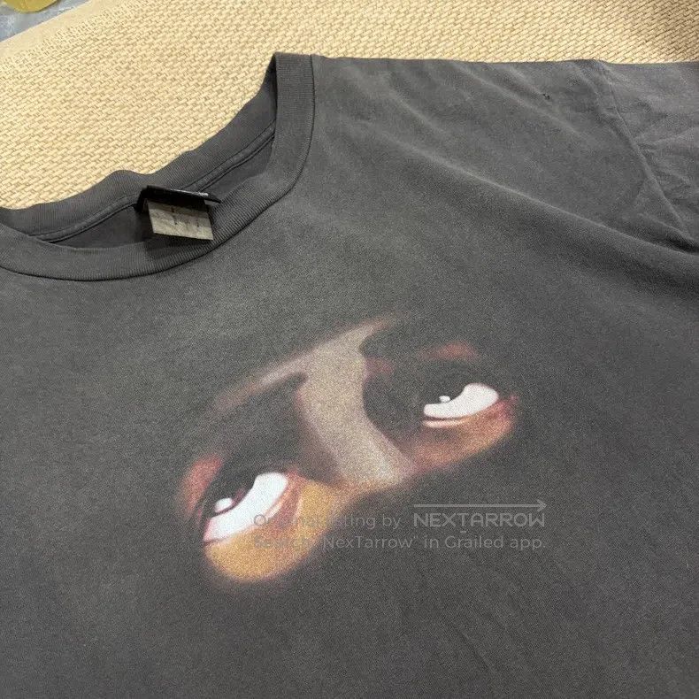 Saint Michael Saint Michael Blindfold Ninja Washed Distressed Short Slee Size US XL / EU 56 / 4 - 3 Thumbnail