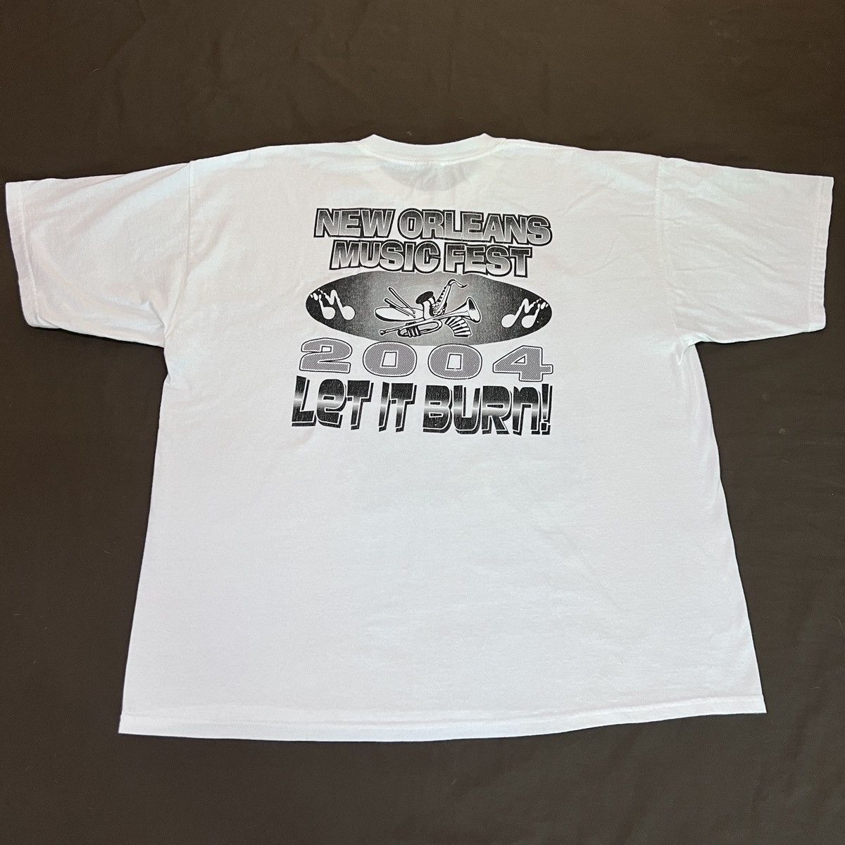 Band Tees × Rap Tees × Vintage 2004 NewOrleans Fest Prince GladysKnight Maze LL Cool J Tee Size US XXL / EU 58 / 5 - 12 Thumbnail