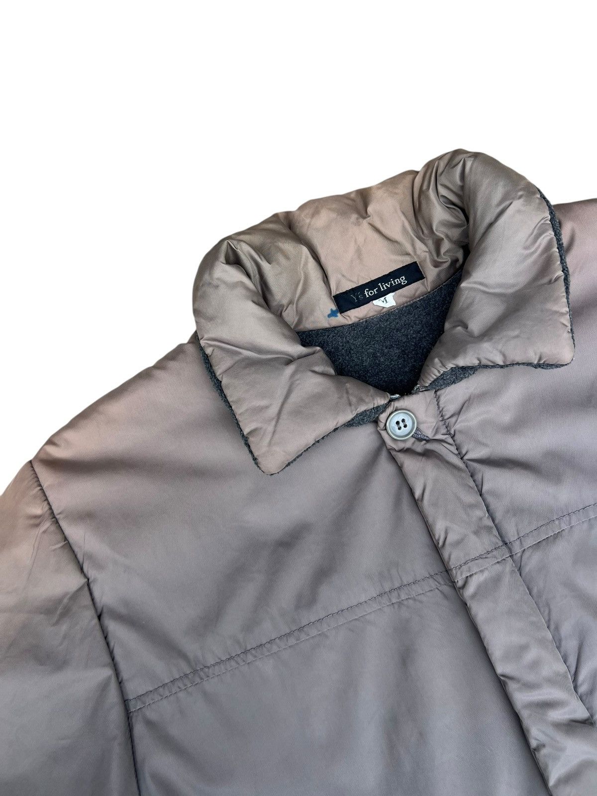 Yohji Yamamoto Yohji Yamamoto Y’s For Living Fade Towel Lined Long Jacket Size US M / EU 48-50 / 2 - 4 Thumbnail