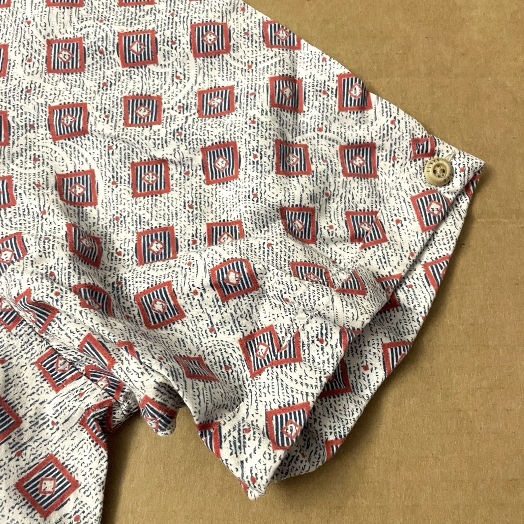 Ted Baker Ted Baker Button-Up Shirt Adult Medium All Over Print Outdoors Casual Mens Size US M / EU 48-50 / 2 - 5 Thumbnail