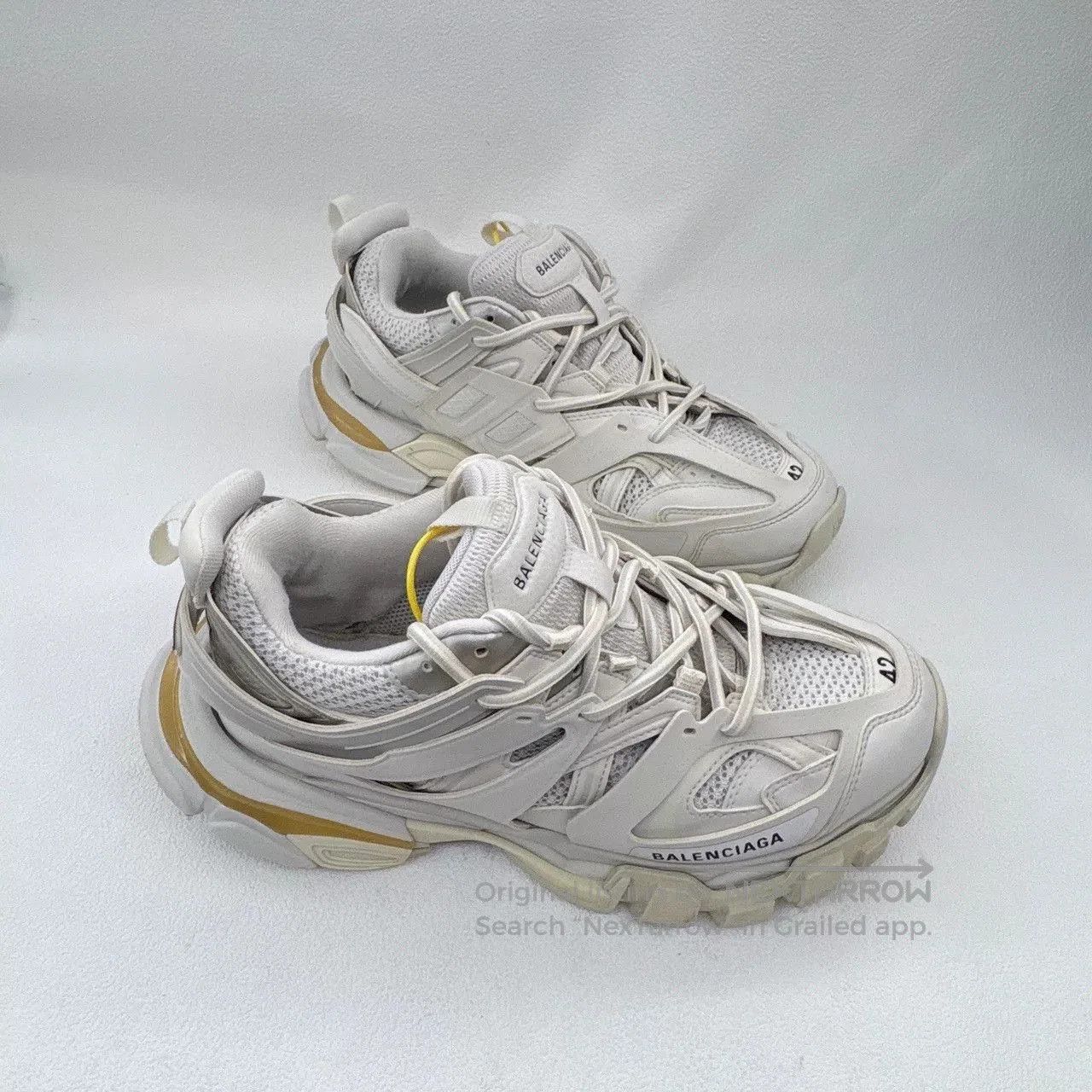 Balenciaga balenciaga track white low. Size US 9 / EU 42 - 3 Thumbnail