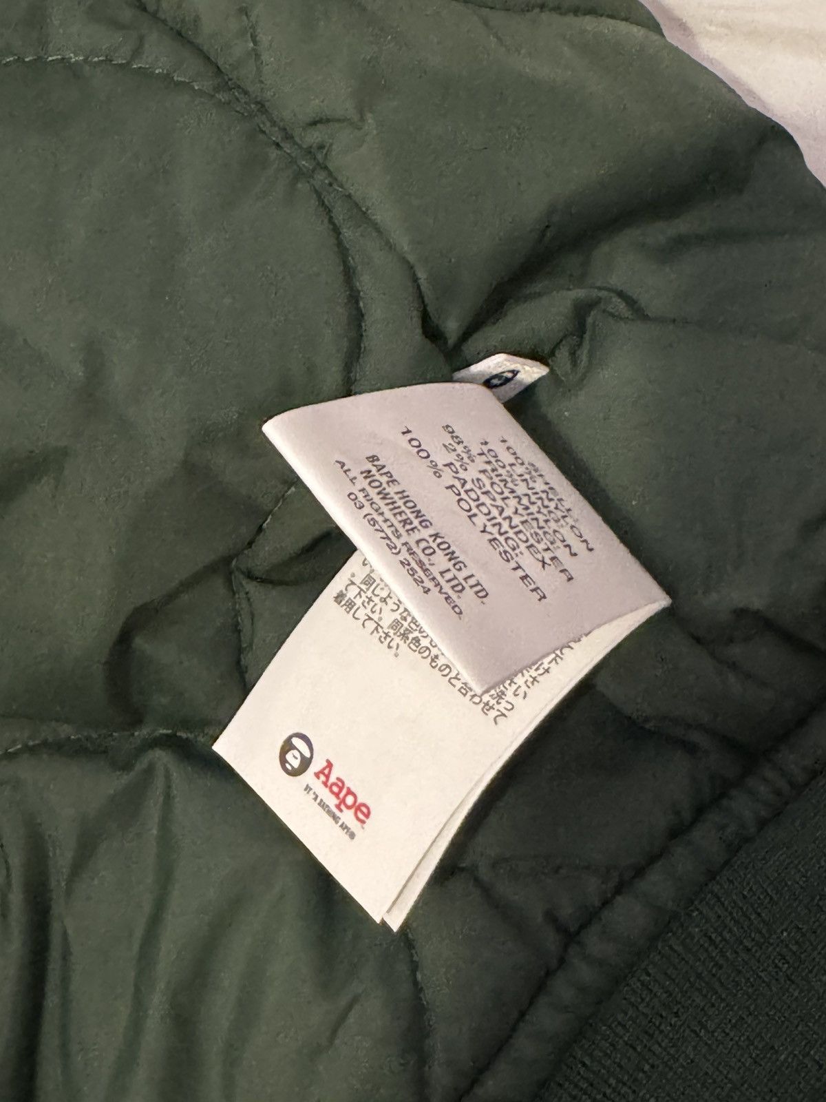 Aape × Bape AAPE NOW MOONFACE LOGO BASEBALL JACKET Size US M / EU 48-50 / 2 - 5 Thumbnail