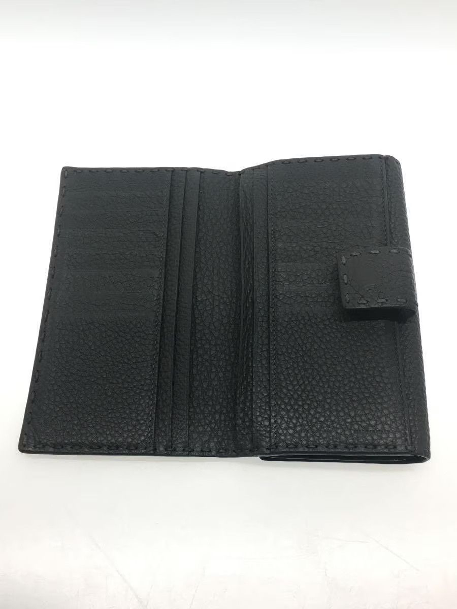 Fendi Fendi Leather Long Wallet Grey Size ONE SIZE - 4 Thumbnail