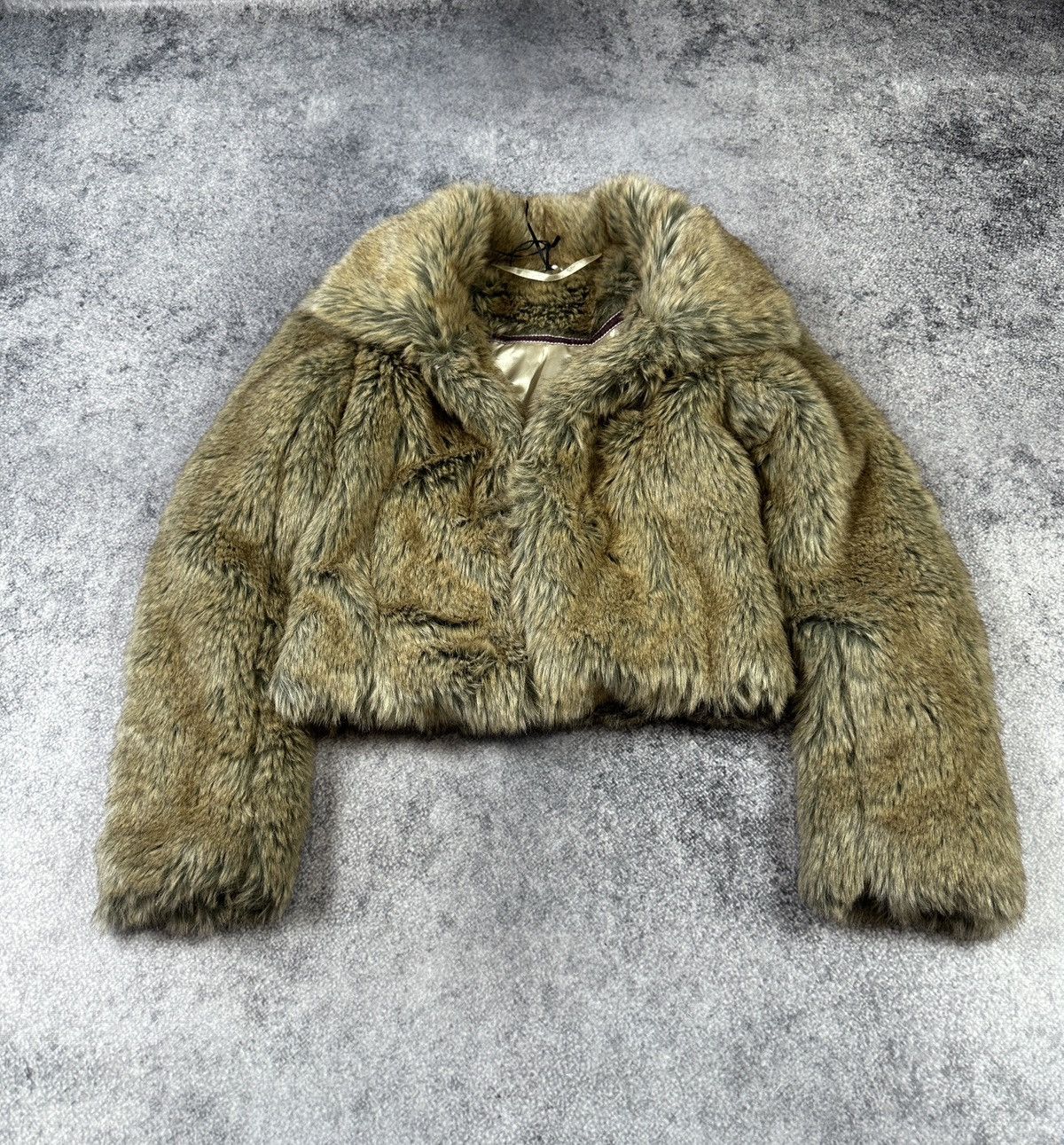 Other Y2K Fur Fuzzy Jacket Alt Streetwear Rare Casual USA Style Size M / US 6-8 / IT 42-44 - 1 Thumbnail