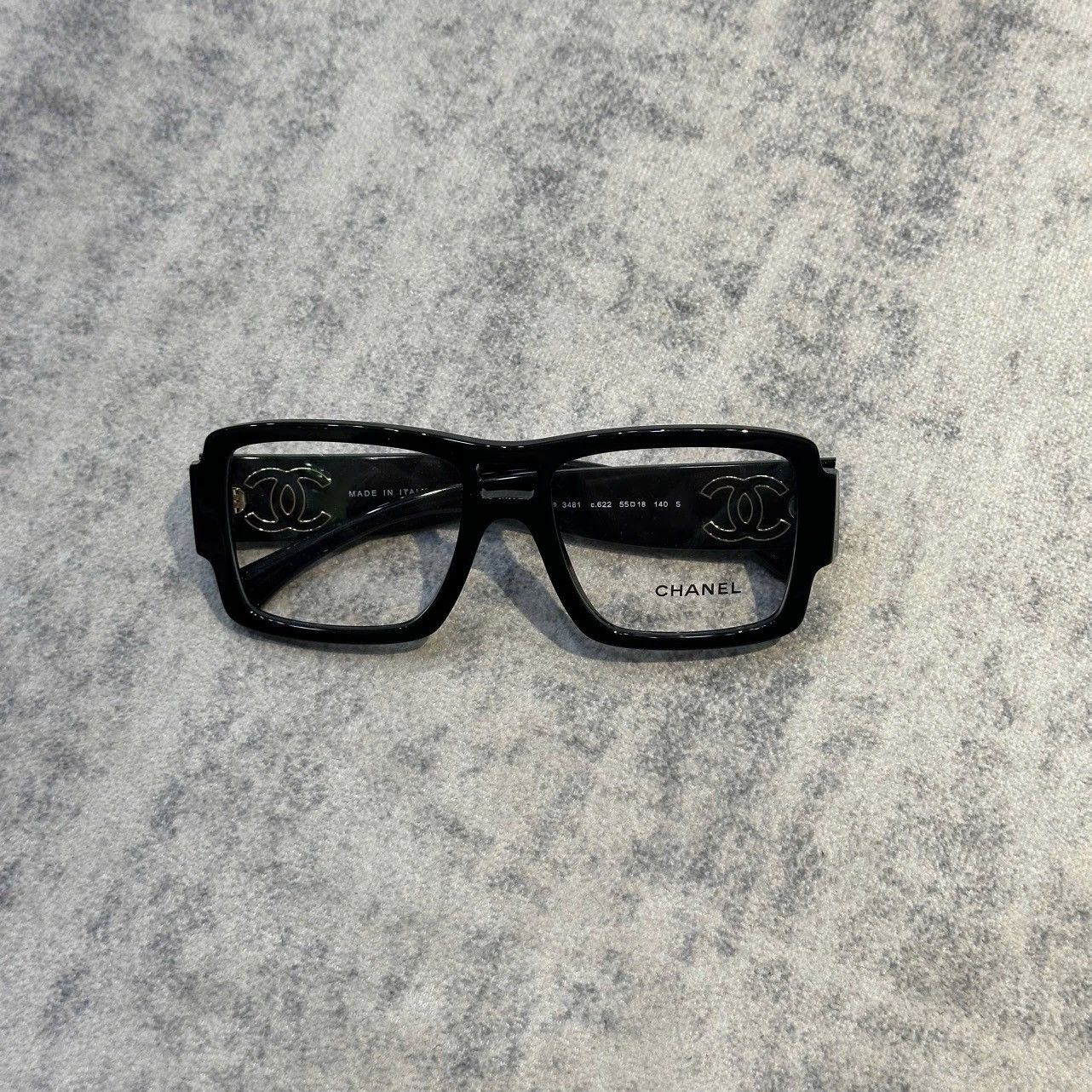 Chanel CHANEL 0CH3481 C622 Sunglasses BLACK Size ONE SIZE - 2 Thumbnail