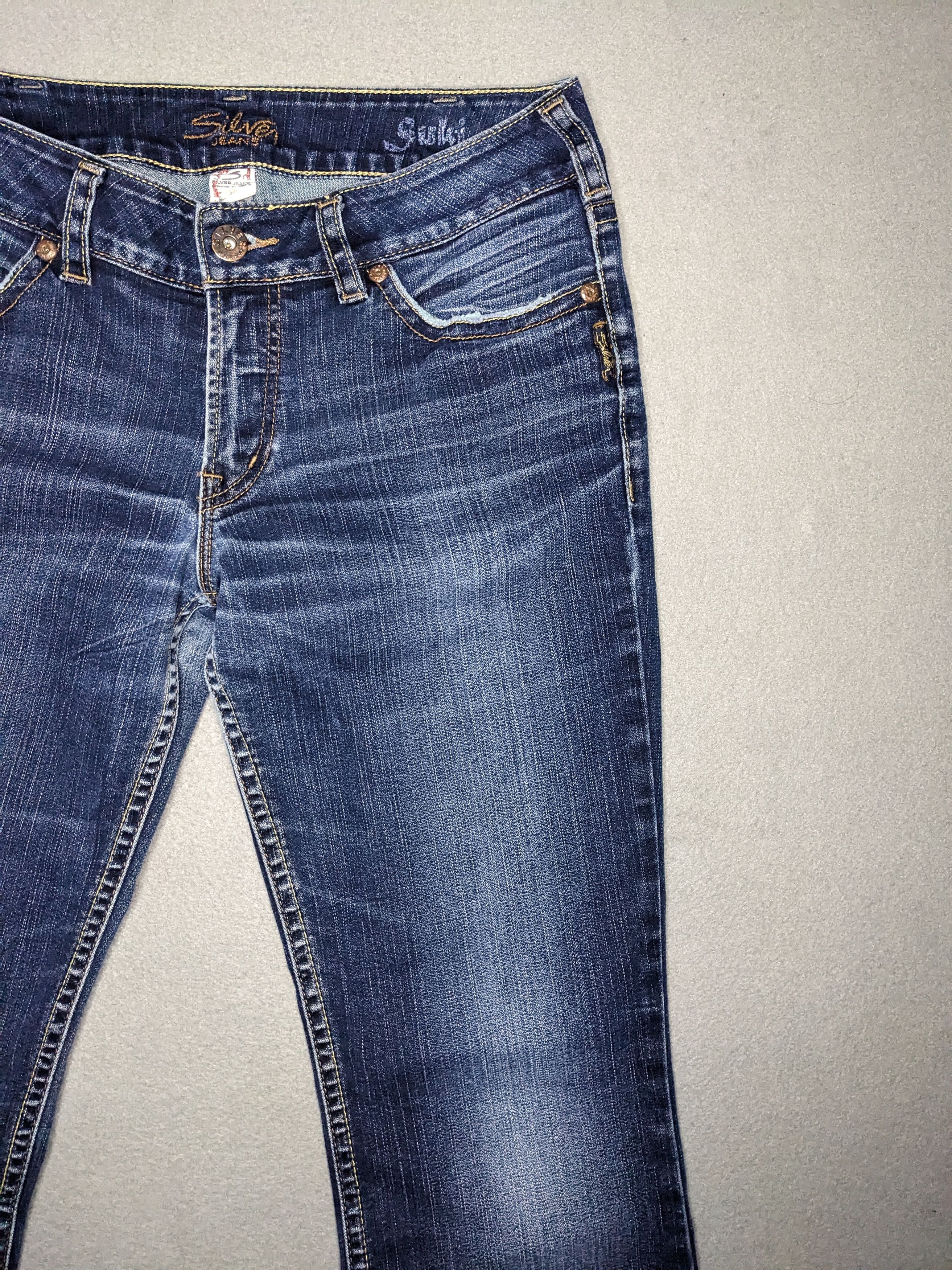 Silver Jeans Co. Silver Jeans Co Suki Bootcut Denim Jeans 32x28 Flare Y2K Size 32" / US 10 / IT 46 - 3 Thumbnail