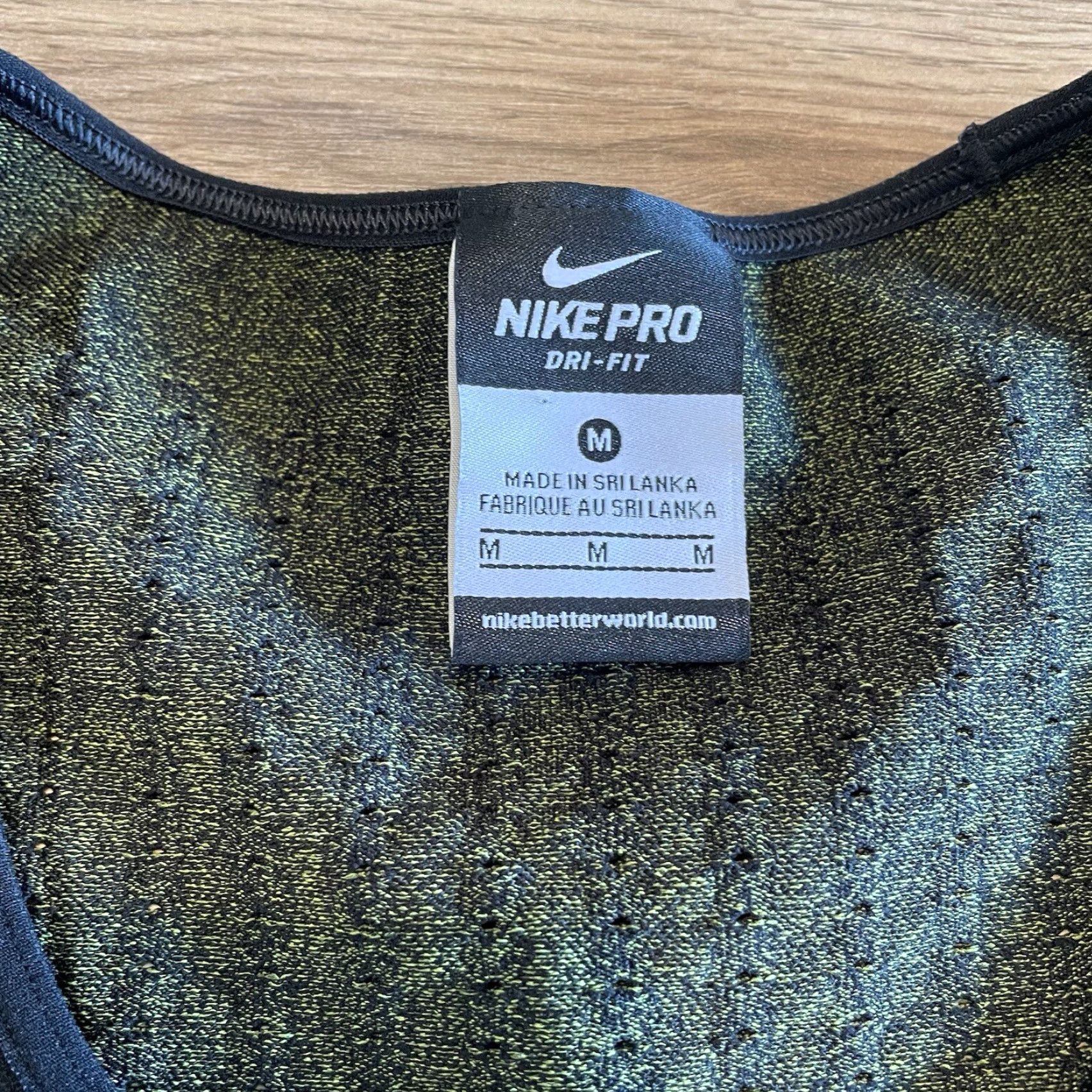 Nike Nike PRO Dri-FIT Compression T-Shirt Women's Medium Black Sportswear Size M / US 6-8 / IT 42-44 - 2 Thumbnail