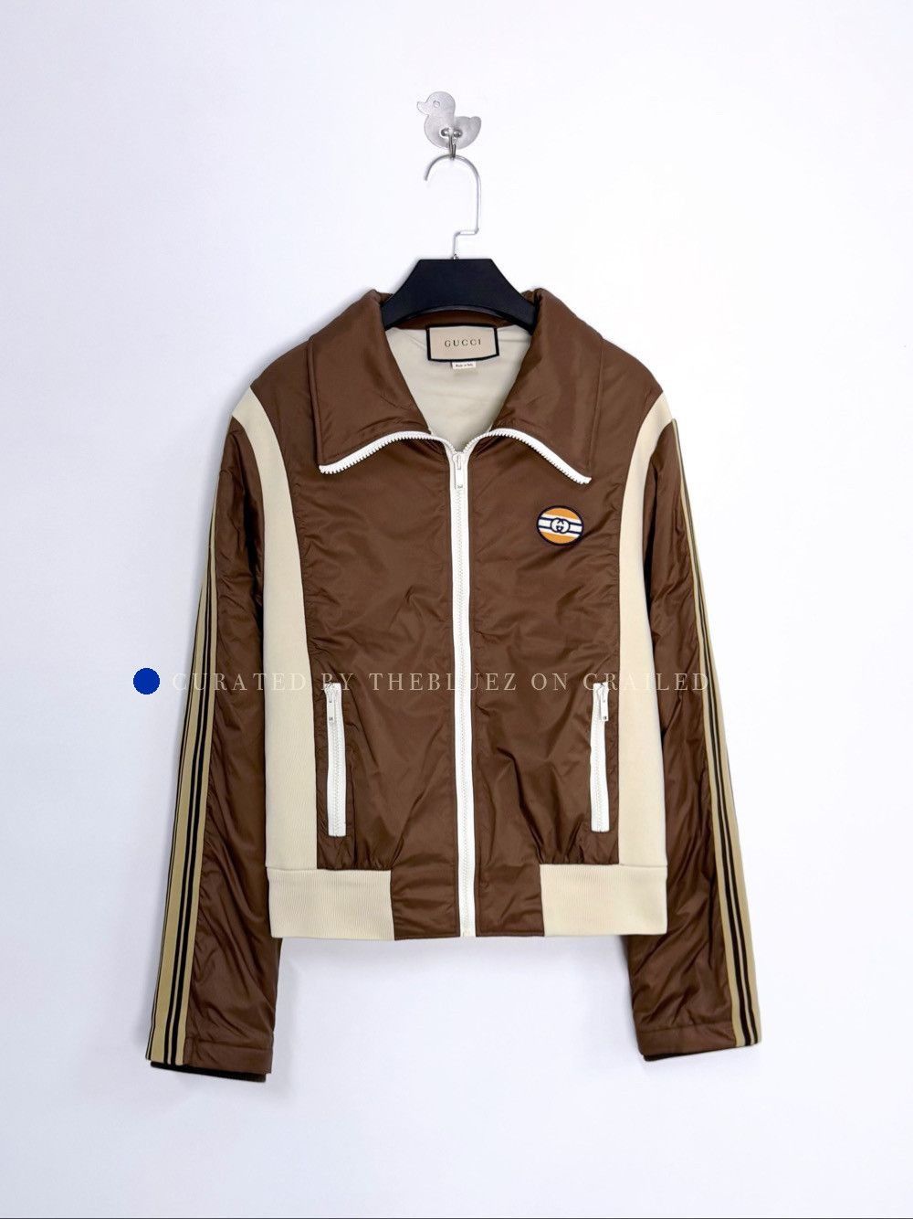 Gucci Lightweight Zip Jacket in Brown Size US M / EU 48-50 / 2 - 1 Thumbnail